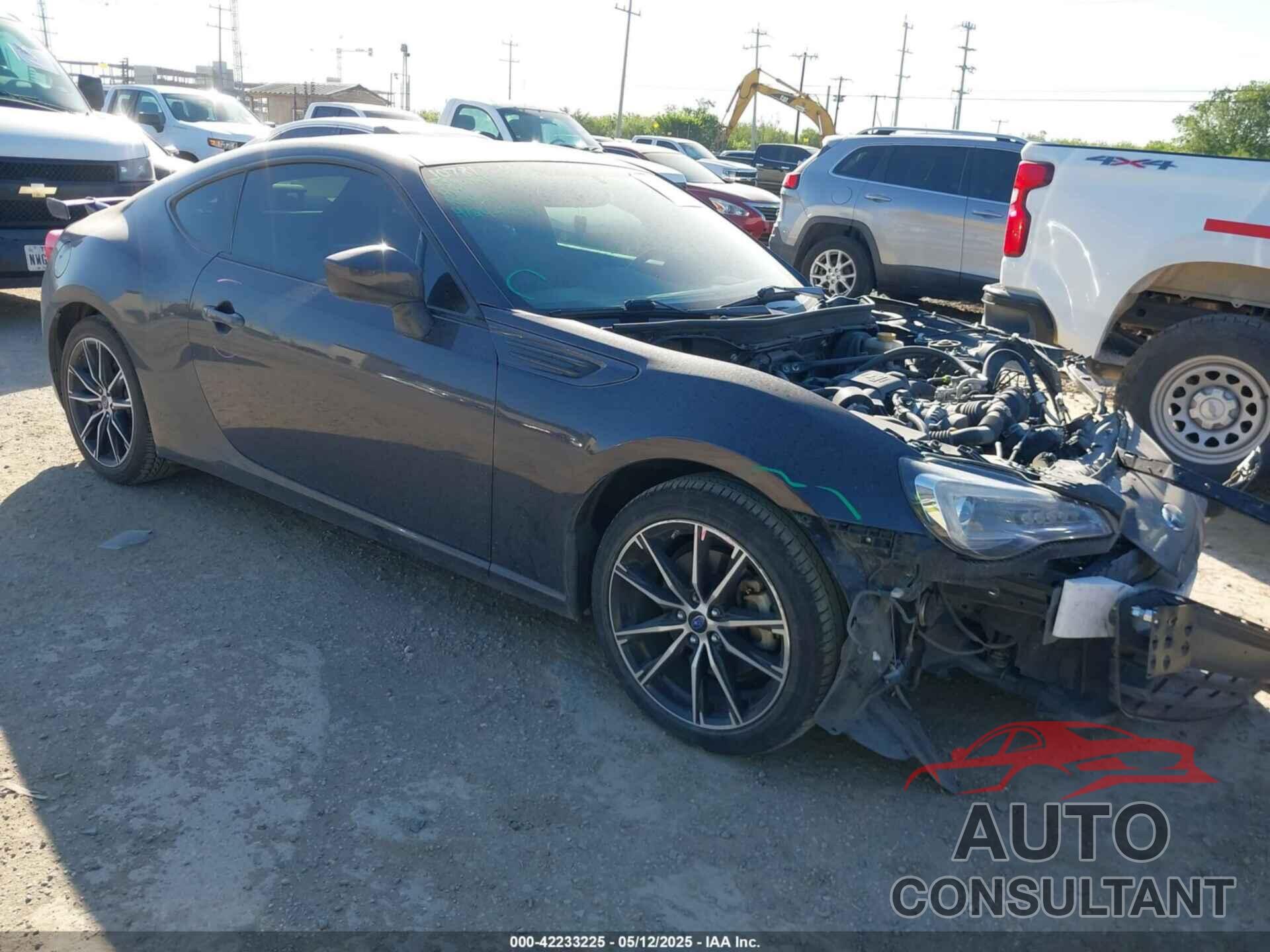 SUBARU BRZ 2017 - JF1ZCAC1XH8602884