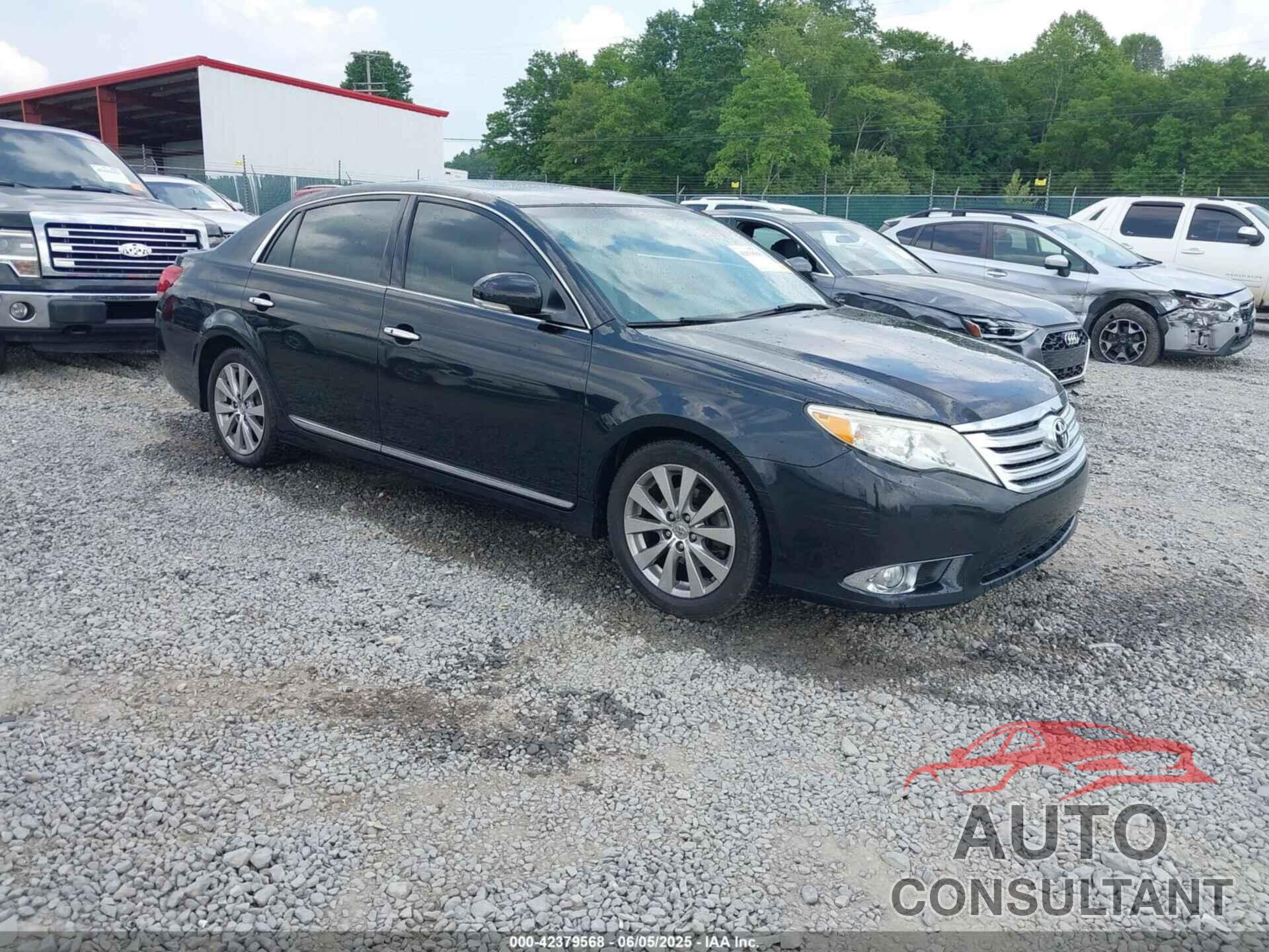 TOYOTA AVALON 2011 - 4T1BK3DB0BU371375