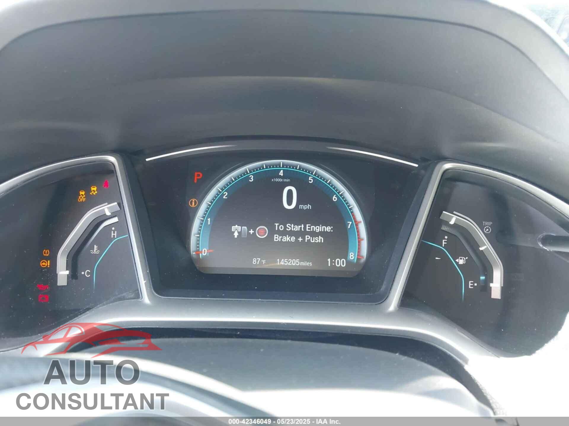 HONDA CIVIC 2016 - 19XFC2F70GE072822