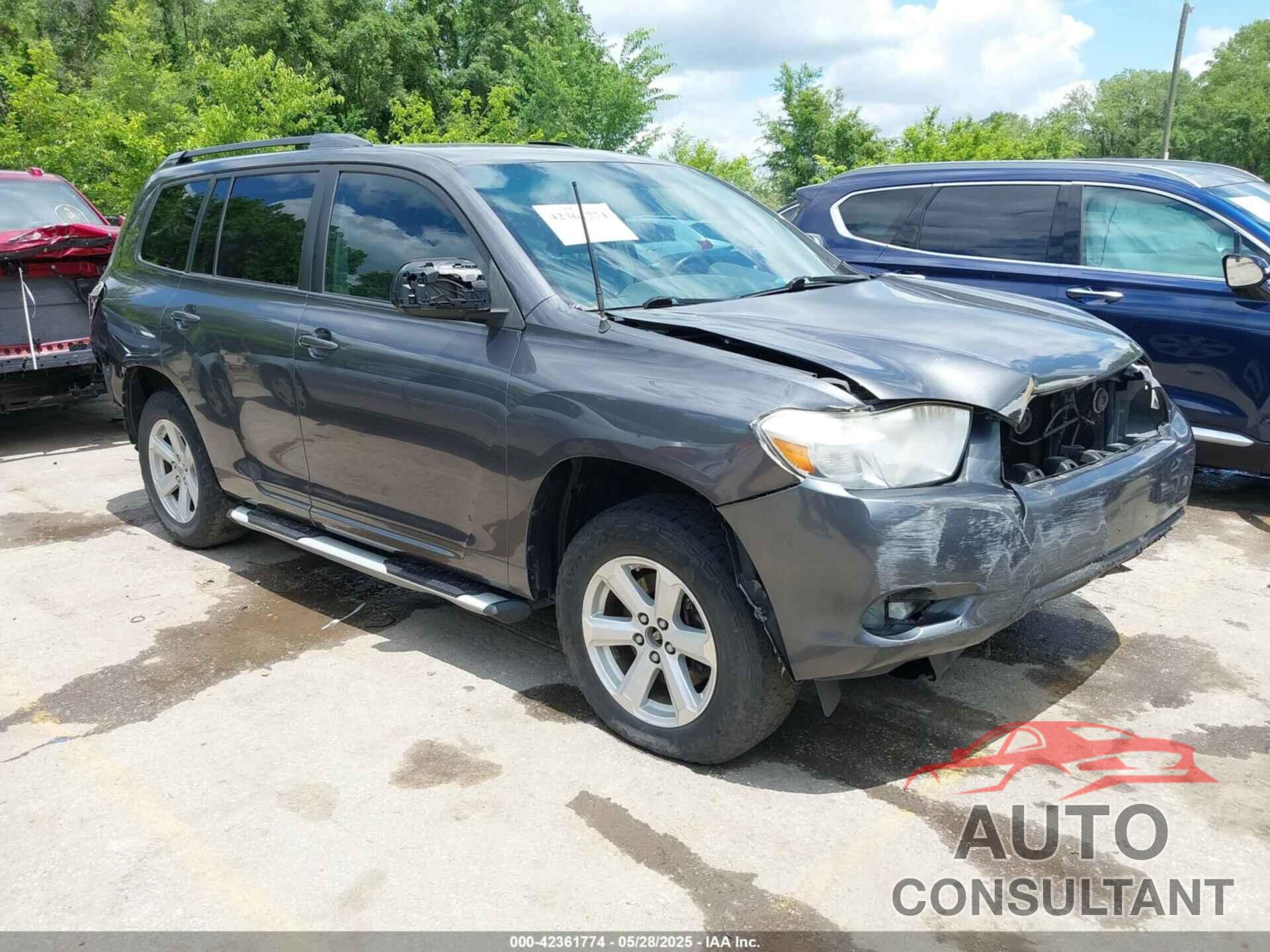TOYOTA HIGHLANDER 2010 - 5TDZA3EH5AS005200