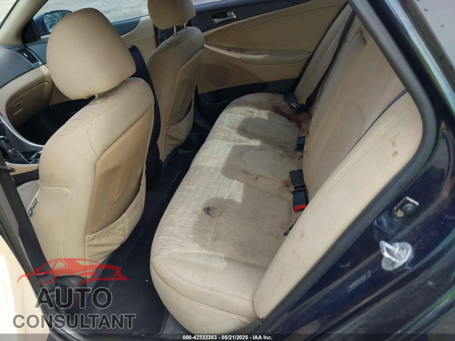 HYUNDAI SONATA 2012 - 5NPEB4AC1CH347201