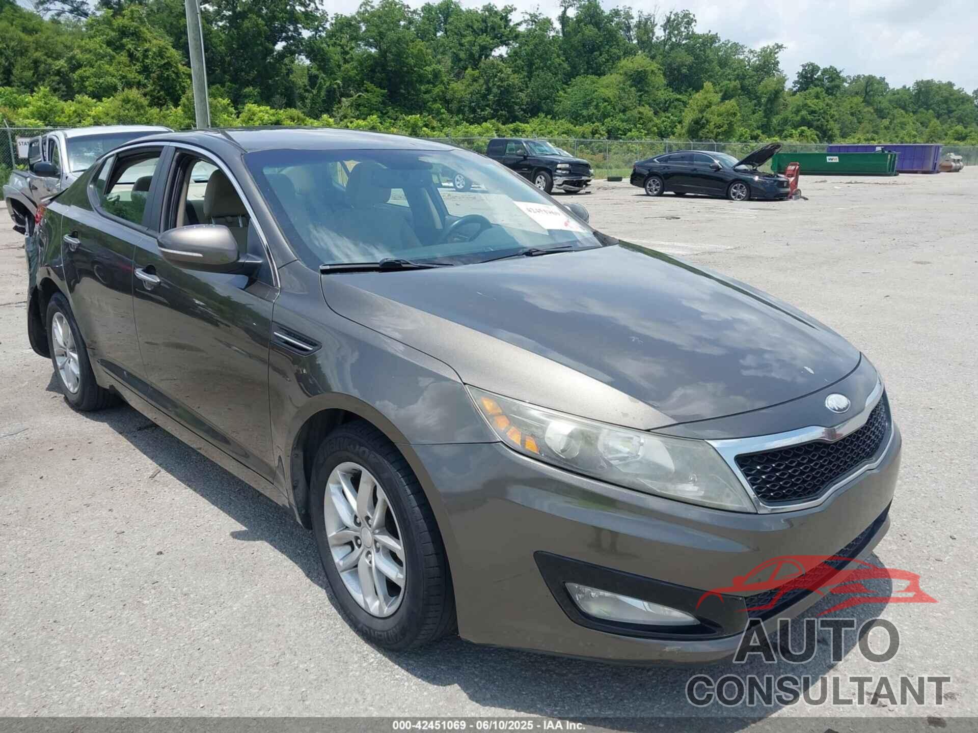 KIA OPTIMA 2013 - 5XXGM4A71DG125227