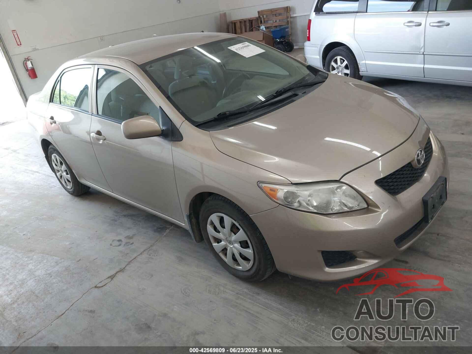 TOYOTA COROLLA 2010 - 1NXBU4EE1AZ202327
