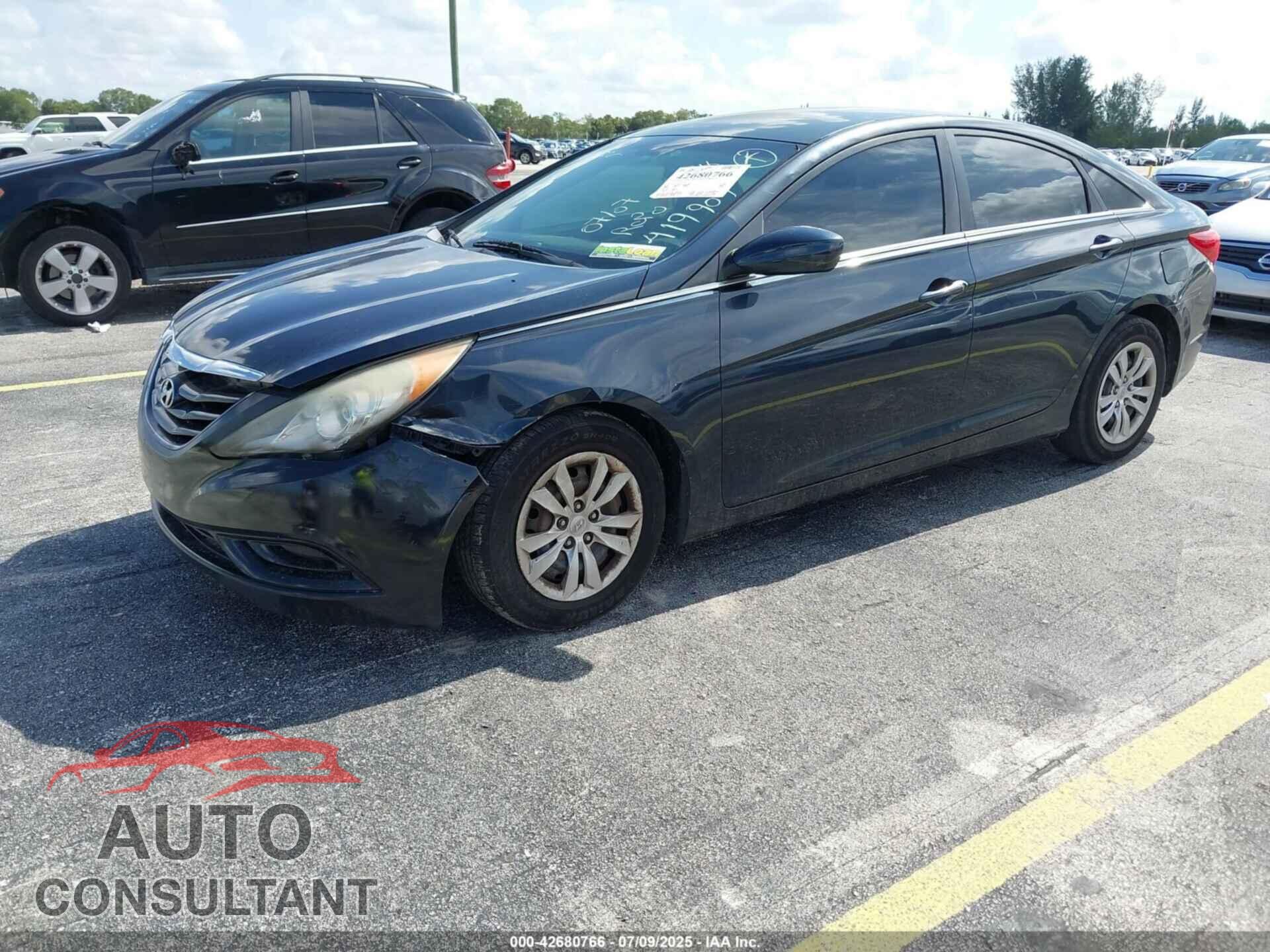 HYUNDAI SONATA 2012 - 5NPEB4AC0CH419909