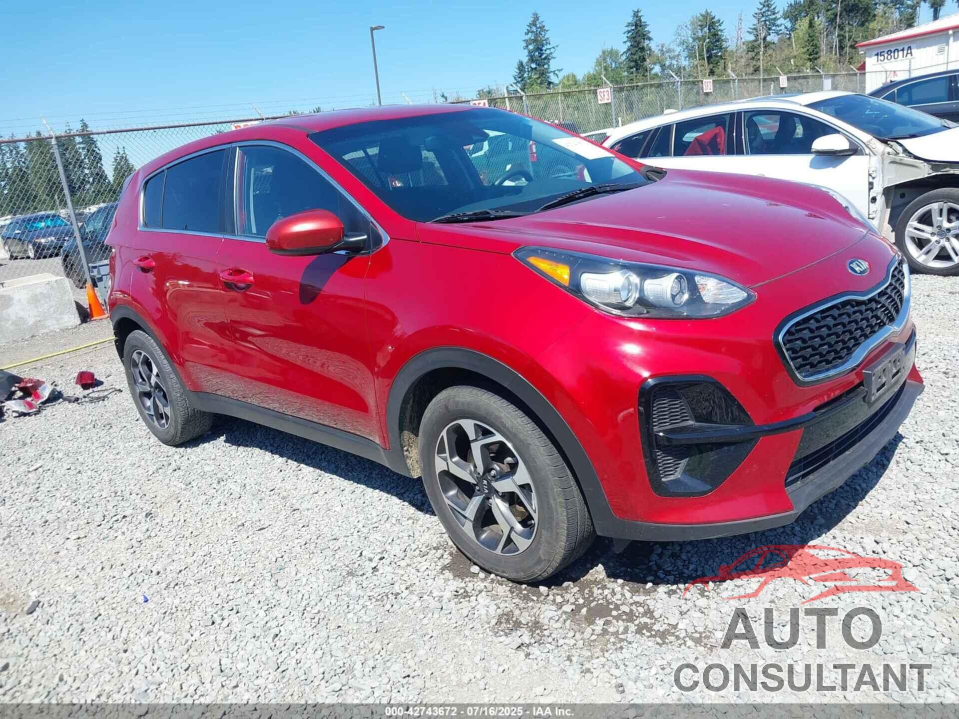 KIA SPORTAGE 2021 - KNDPM3ACXM7927906