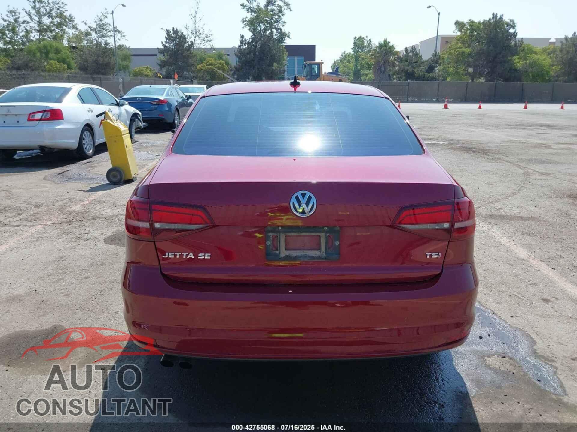 VOLKSWAGEN JETTA 2017 - 3VWDB7AJ8HM232220