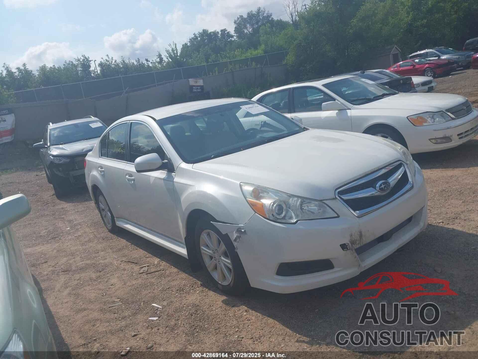 SUBARU LEGACY 2010 - 4S3BMCB69A3230846
