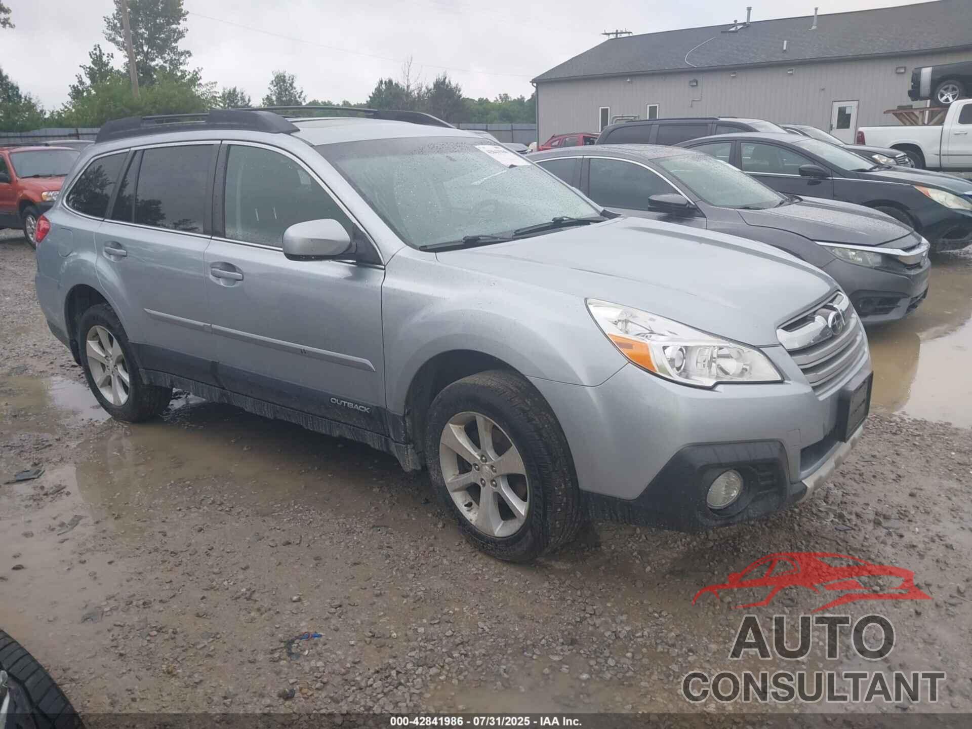 SUBARU OUTBACK 2014 - 4S4BRBLCXE3279619