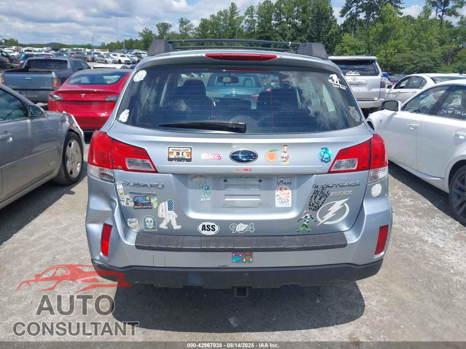 SUBARU OUTBACK 2014 - 4S4BRBAC0E3222655