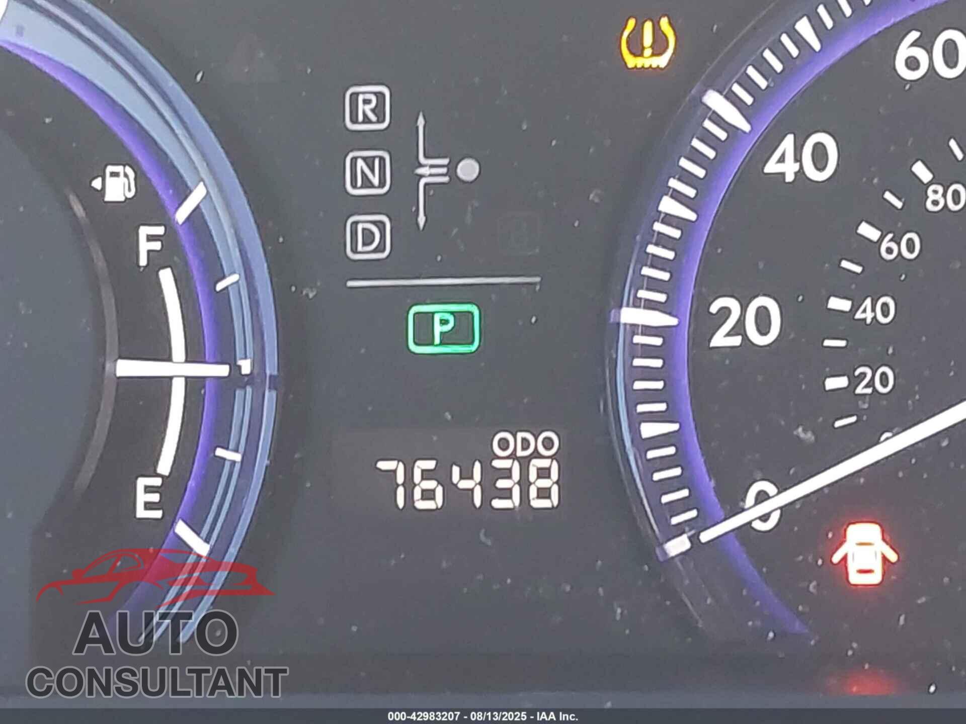 LEXUS HS 250H 2012 - JTHBB1BA7C2048715
