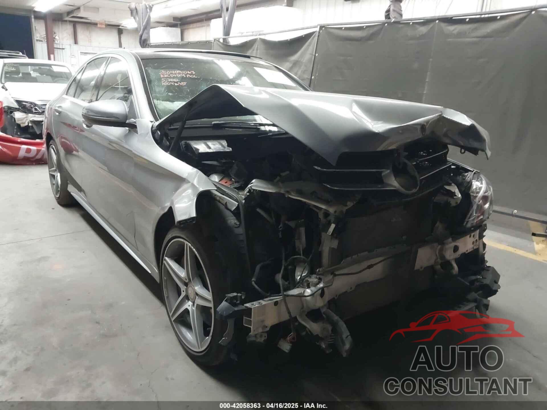 MERCEDES-BENZ C 300 2016 - 55SWF4KB9GU135700