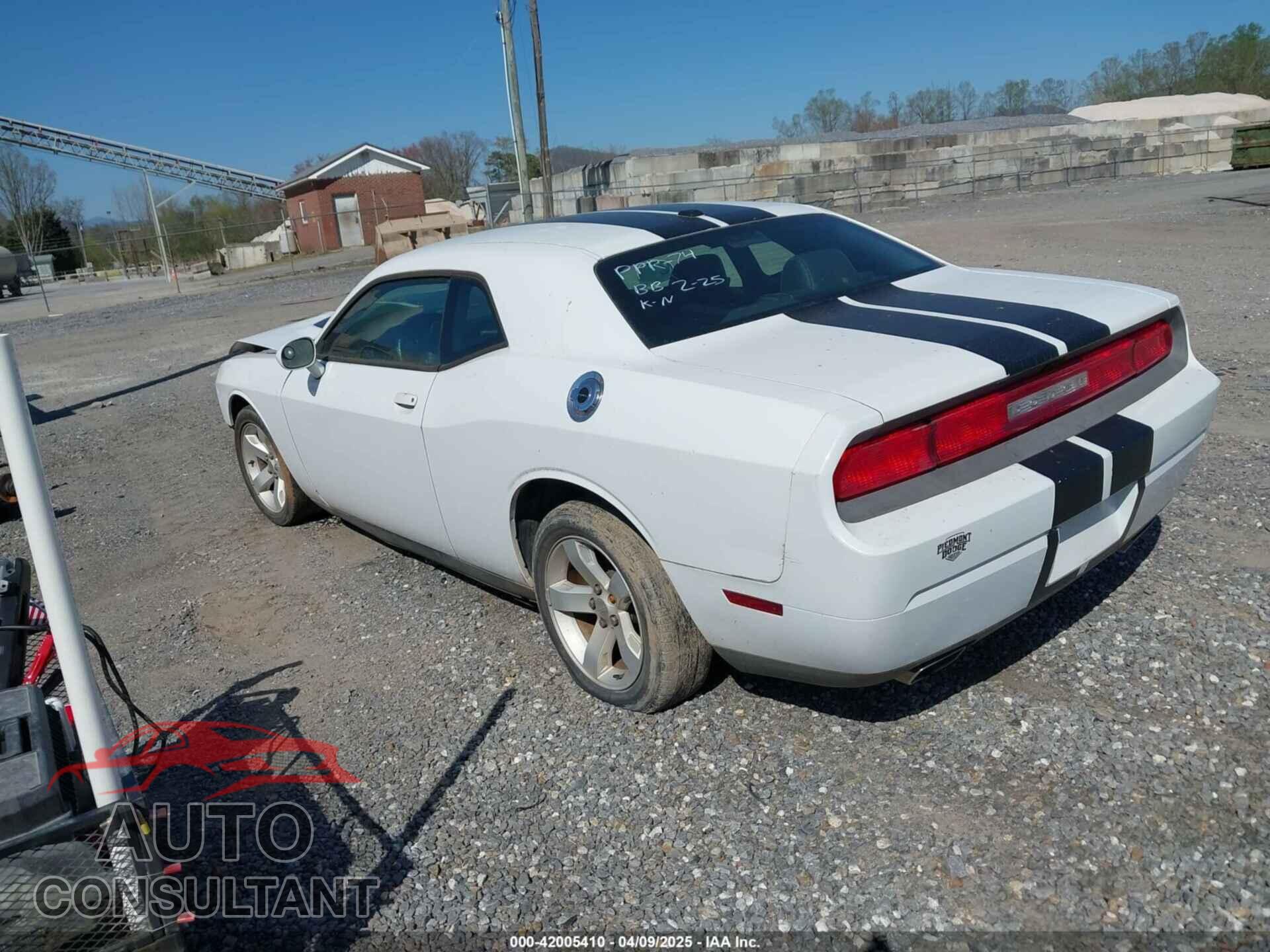 DODGE CHALLENGER 2012 - 2C3CDYAG0CH196344