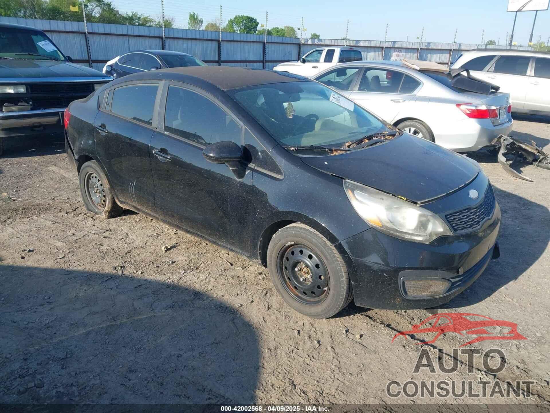 KIA RIO 2013 - KNADM4A37D6232777