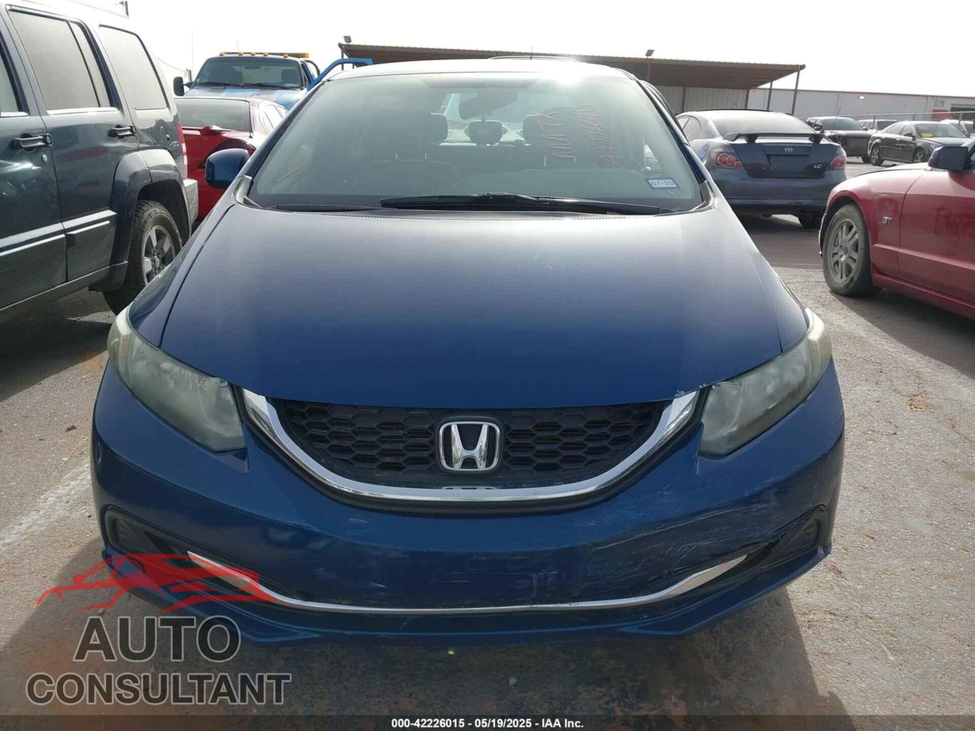HONDA CIVIC 2013 - 2HGFB2F50DH563197