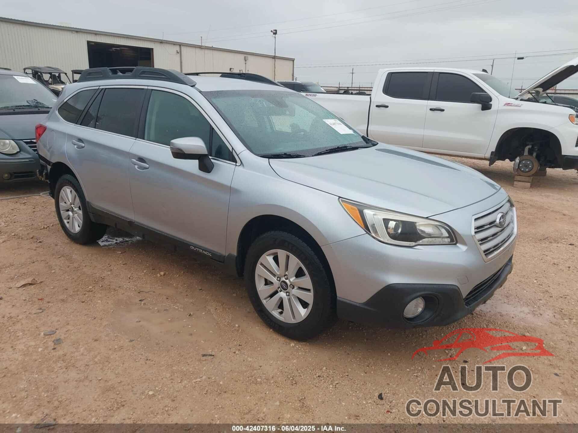 SUBARU OUTBACK 2017 - 4S4BSAFC4H3364261