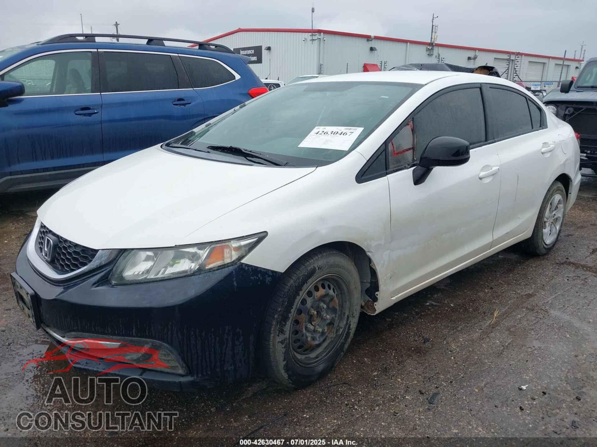 HONDA CIVIC 2014 - 19XFB2F50EE226816