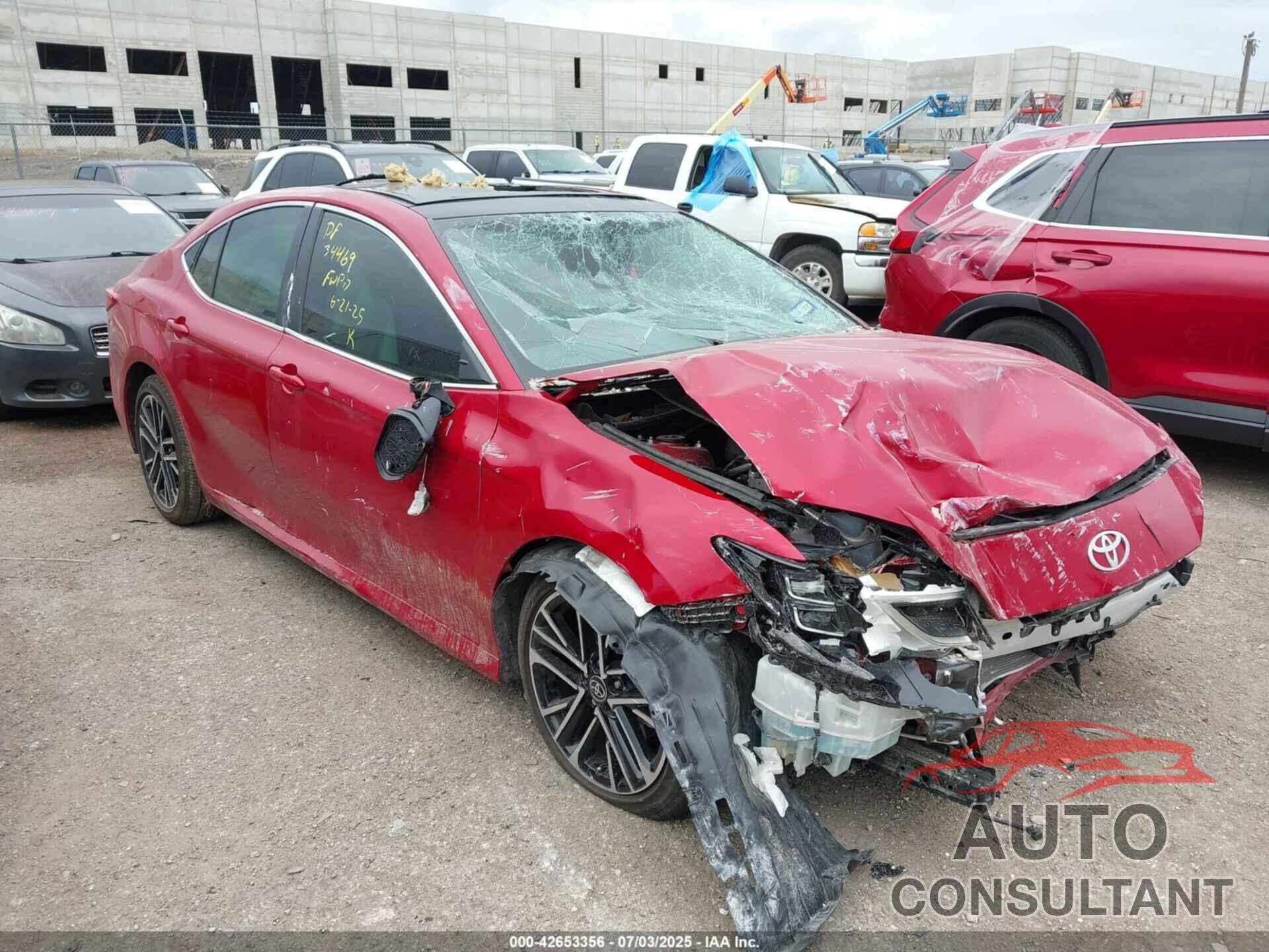 TOYOTA CAMRY 2025 - 4T1DAACK7SU110522