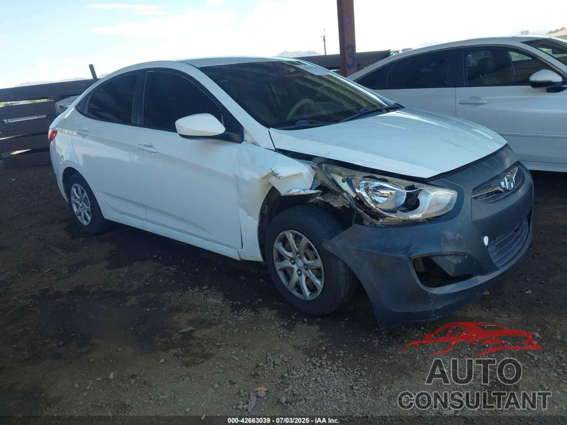 HYUNDAI ACCENT 2014 - KMHCT4AE0EU656345