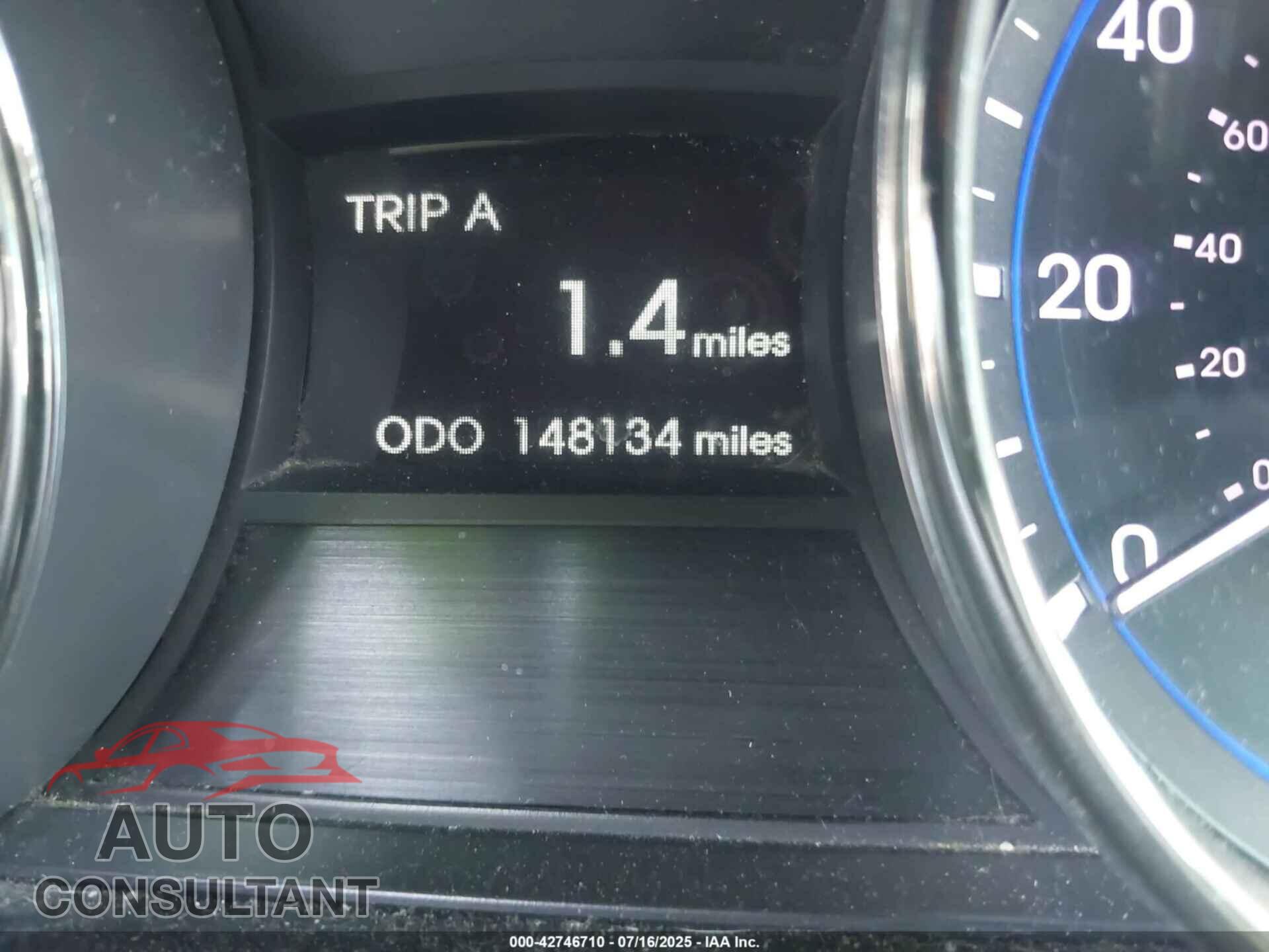 HYUNDAI SONATA 2012 - 5NPEC4AC7CH444206