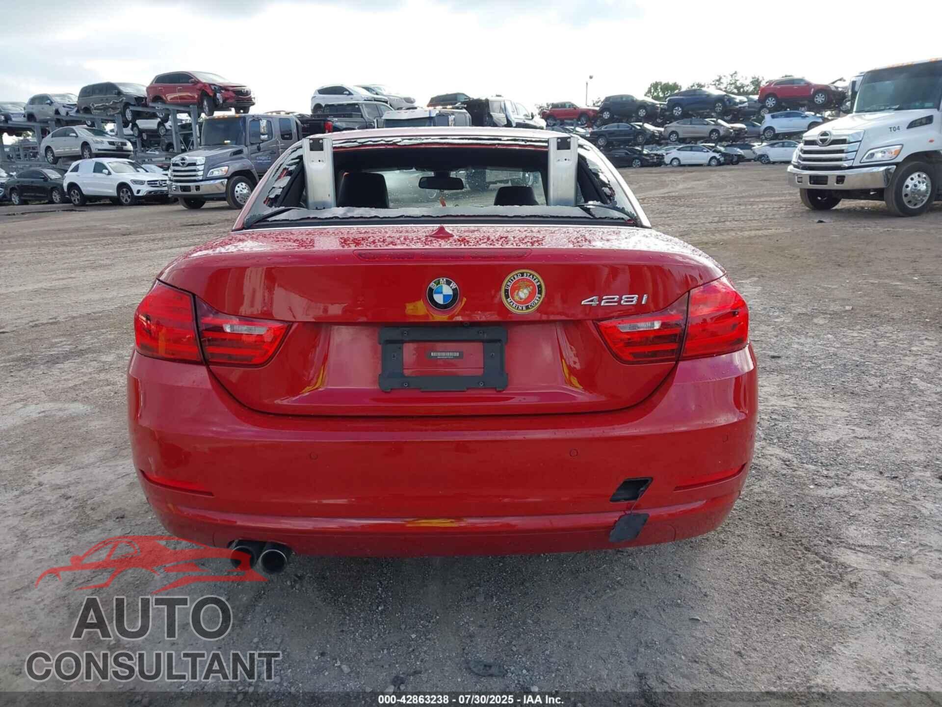 BMW 428I 2015 - WBA3V5C54FP752137