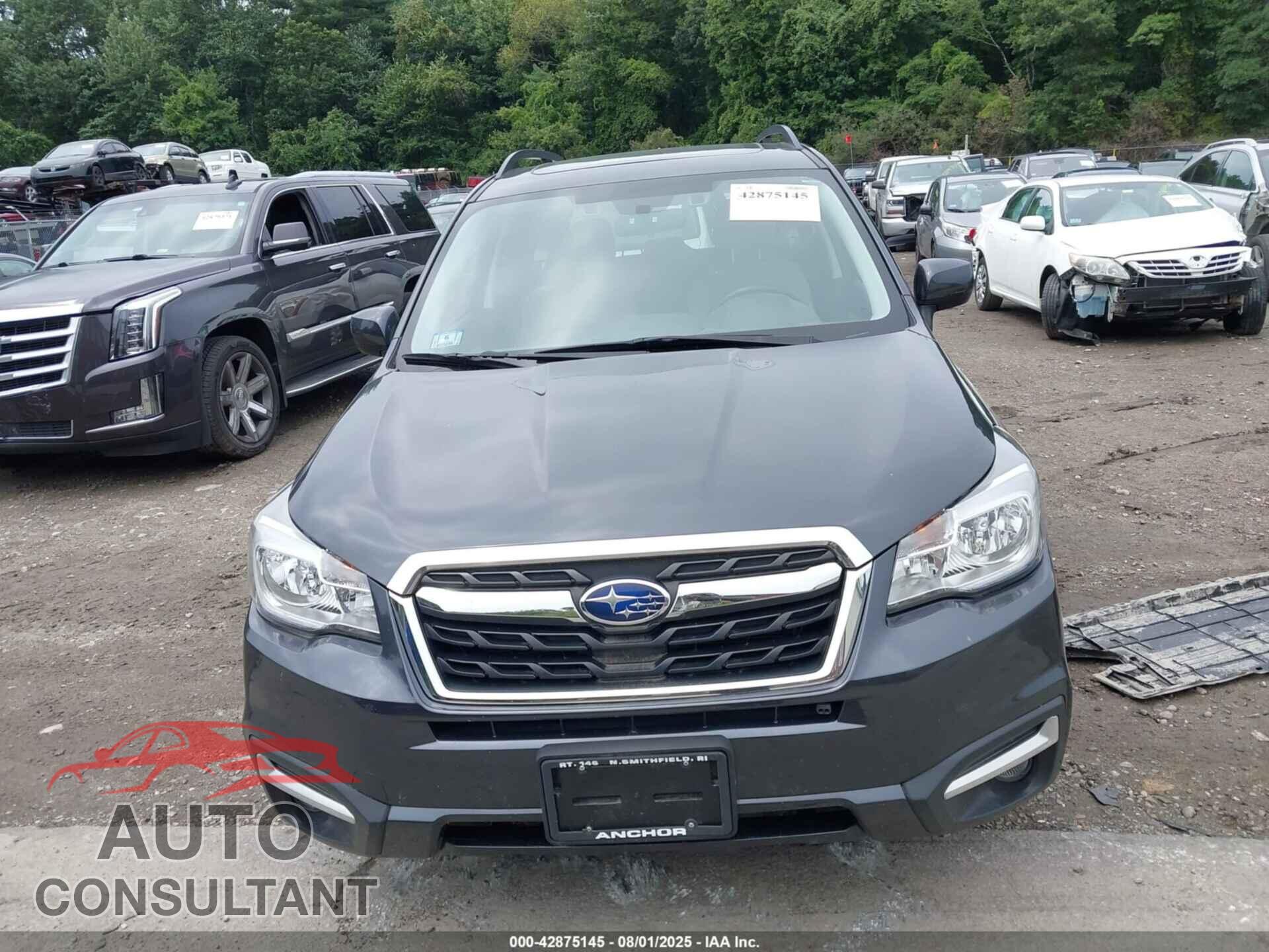 SUBARU FORESTER 2018 - JF2SJAGC3JH410288
