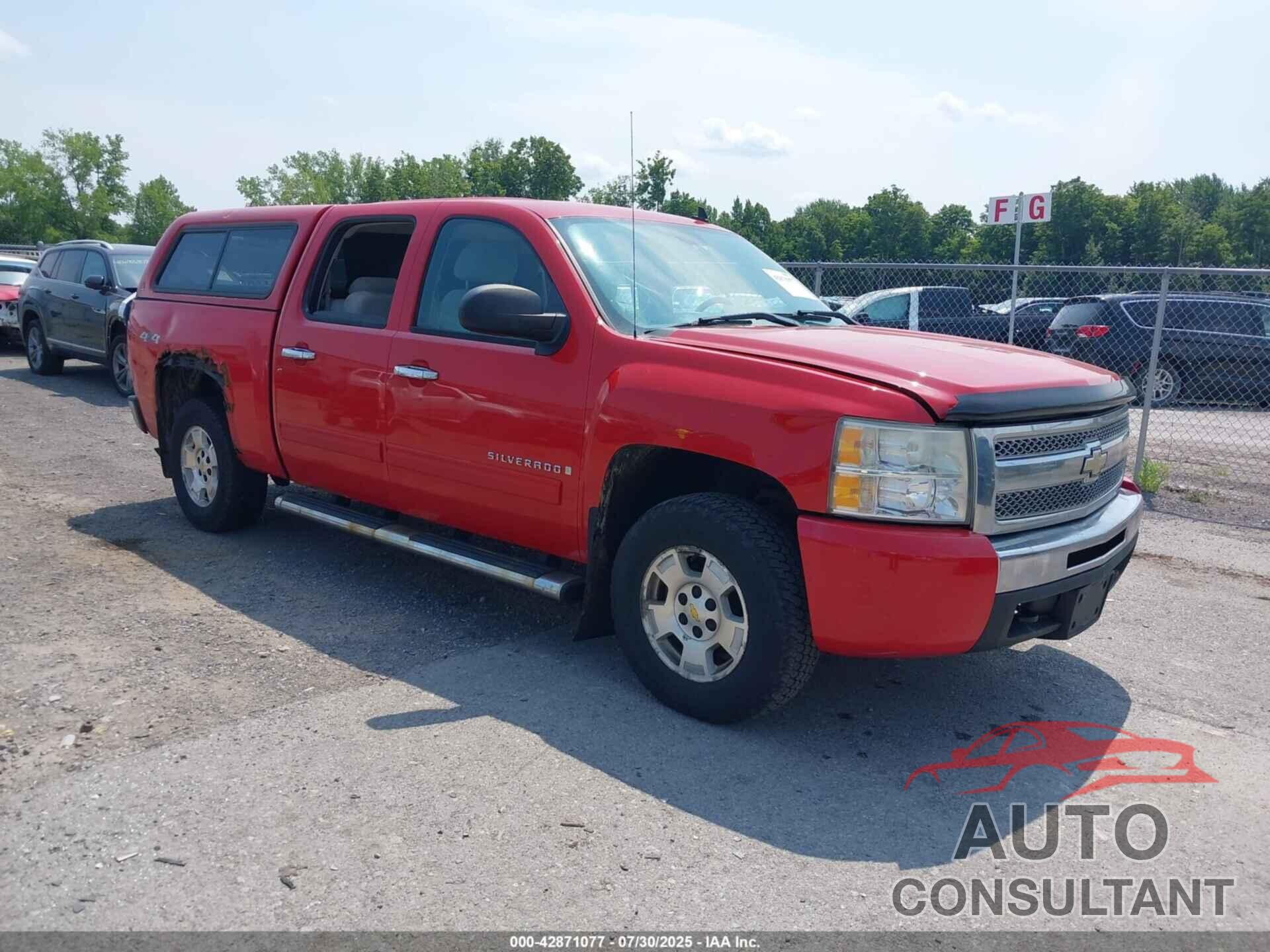 CHEVROLET SILVERADO 1500 2009 - 3GCEK23349G175541
