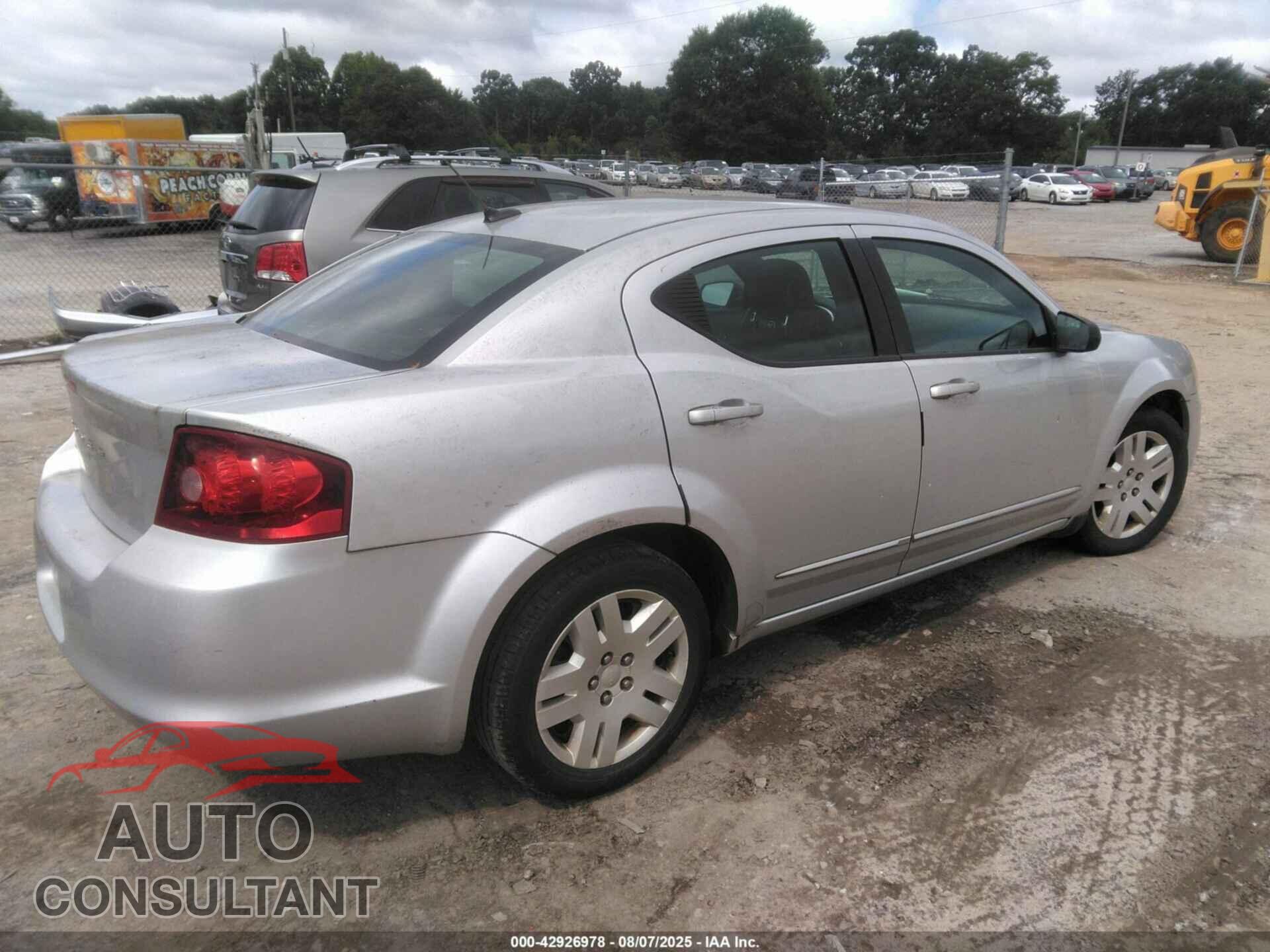 DODGE AVENGER 2011 - 1B3BD4FB4BN608091