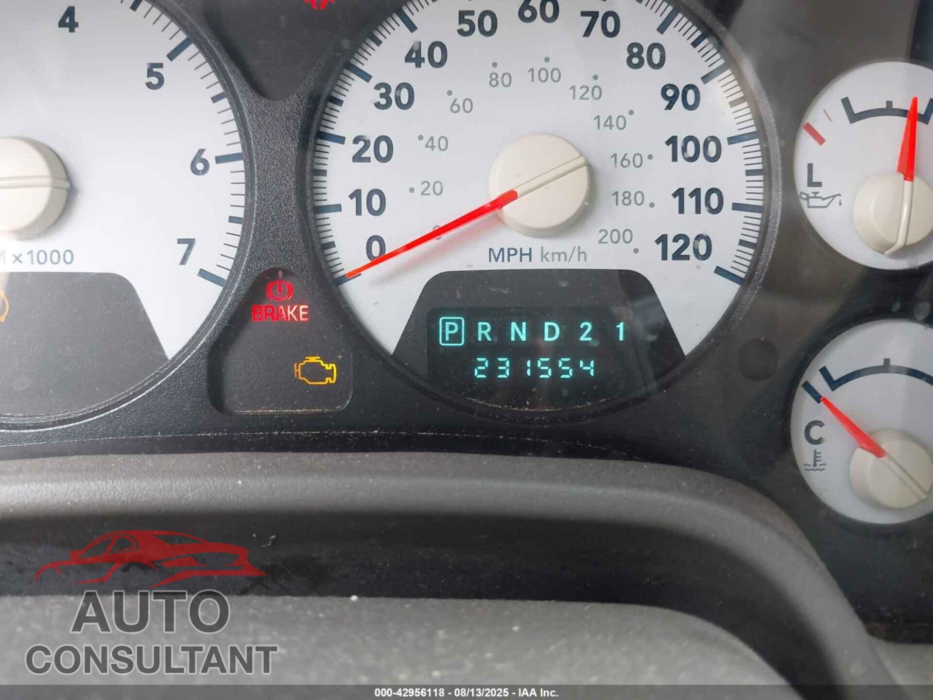 DODGE RAM 2500 2009 - 3D7KS28T09G509016