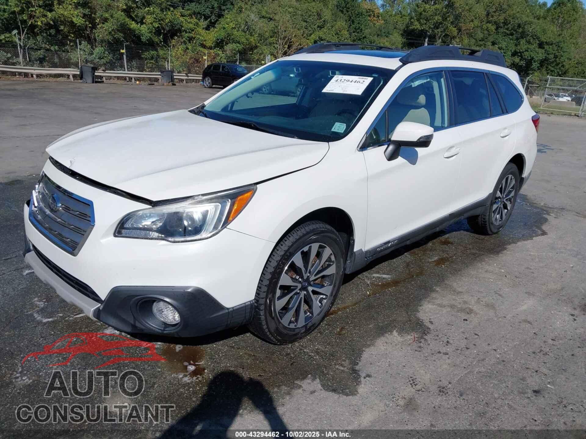 SUBARU OUTBACK 2017 - 4S4BSANC3H3408123