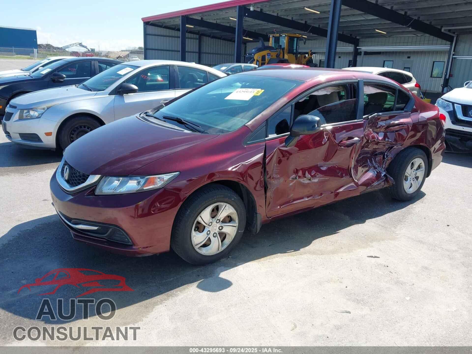 HONDA CIVIC 2013 - 19XFB2F5XDE054258