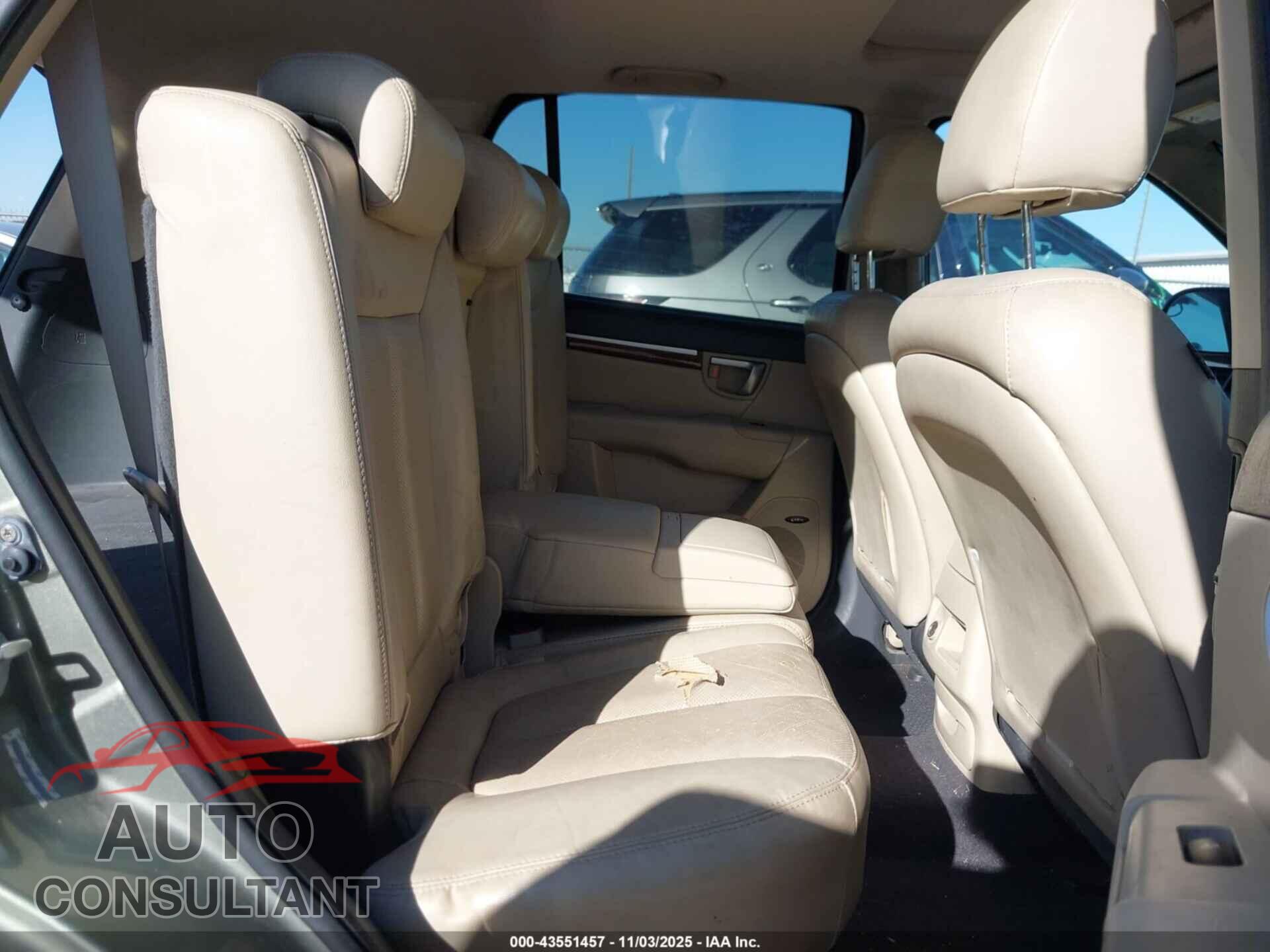 HYUNDAI SANTA FE 2009 - 5NMSH13E09H257378