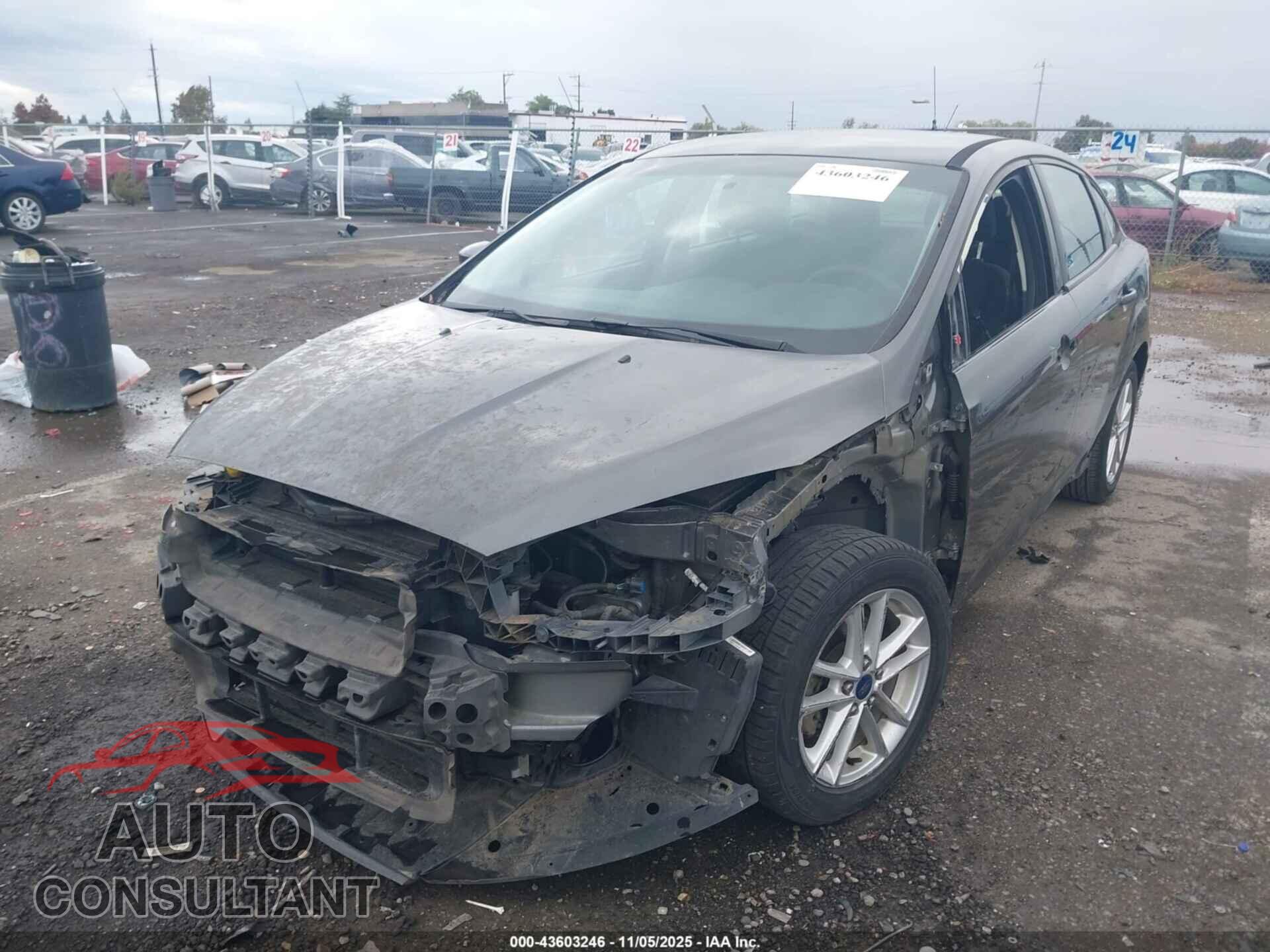 FORD FOCUS 2016 - 1FADP3F26GL227411