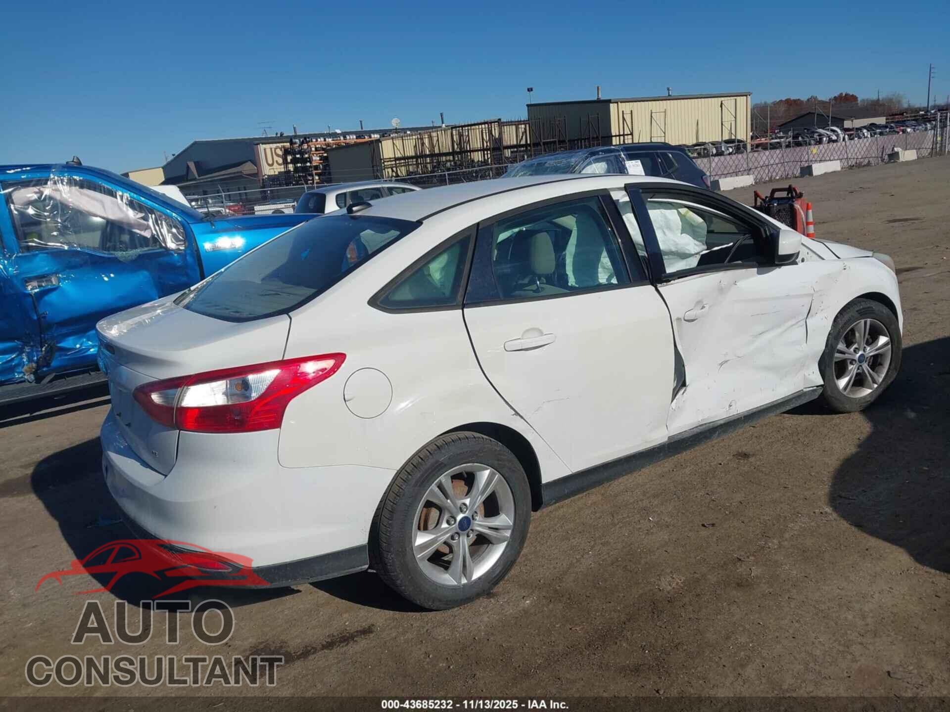 FORD FOCUS 2012 - 1FAHP3F22CL215252