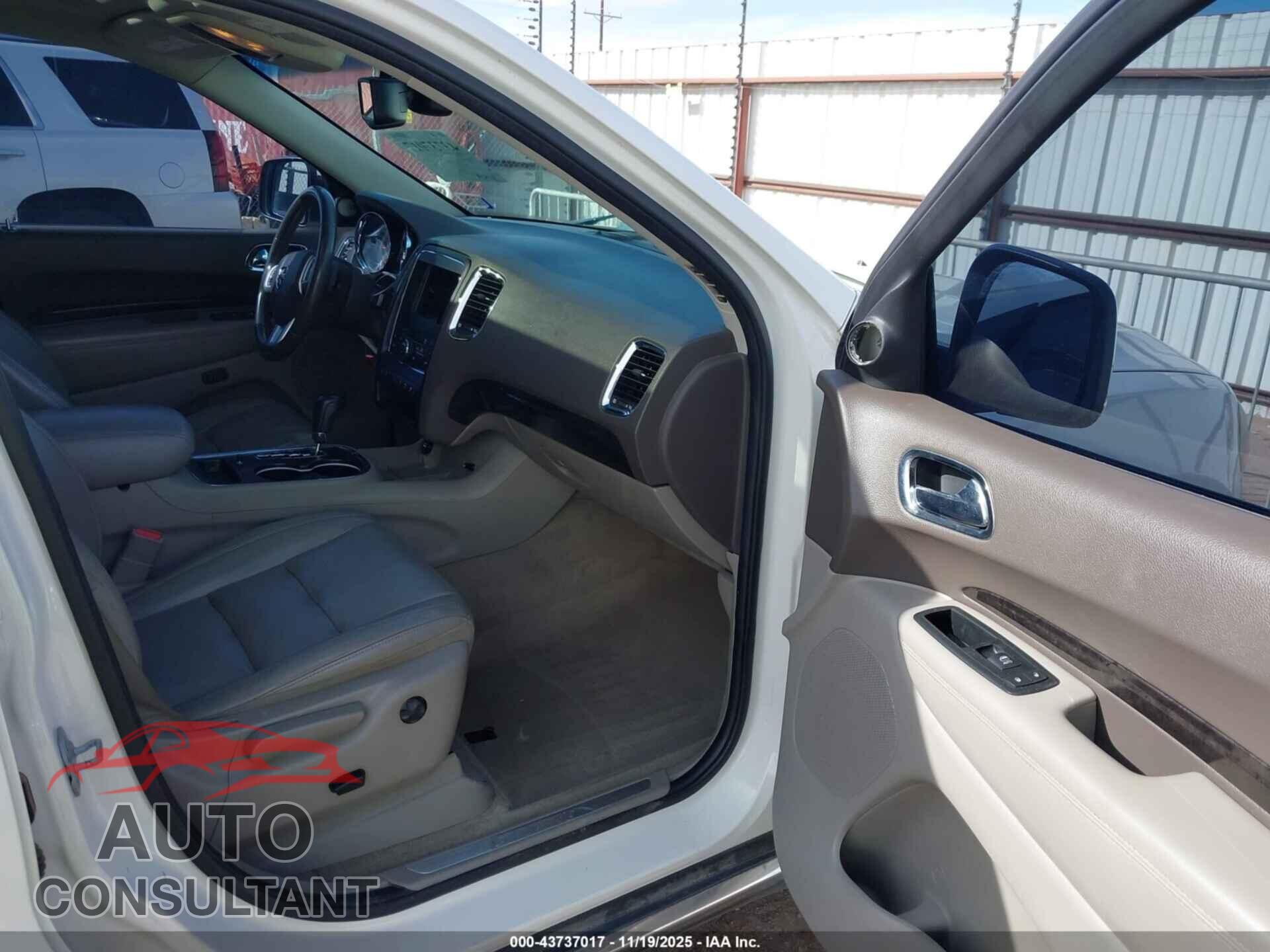 DODGE DURANGO 2011 - 1D4SD4GT4BC623582