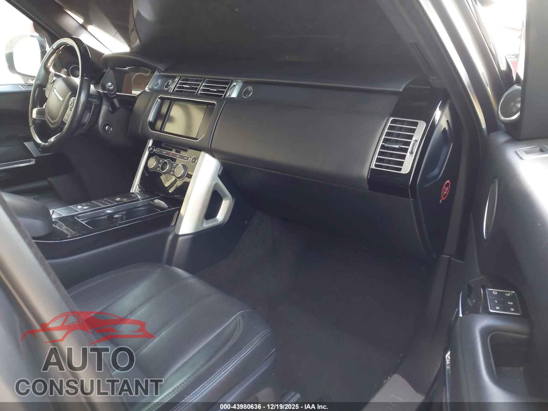 LAND ROVER RANGE ROVER 2016 - SALGS2EF7GA250785