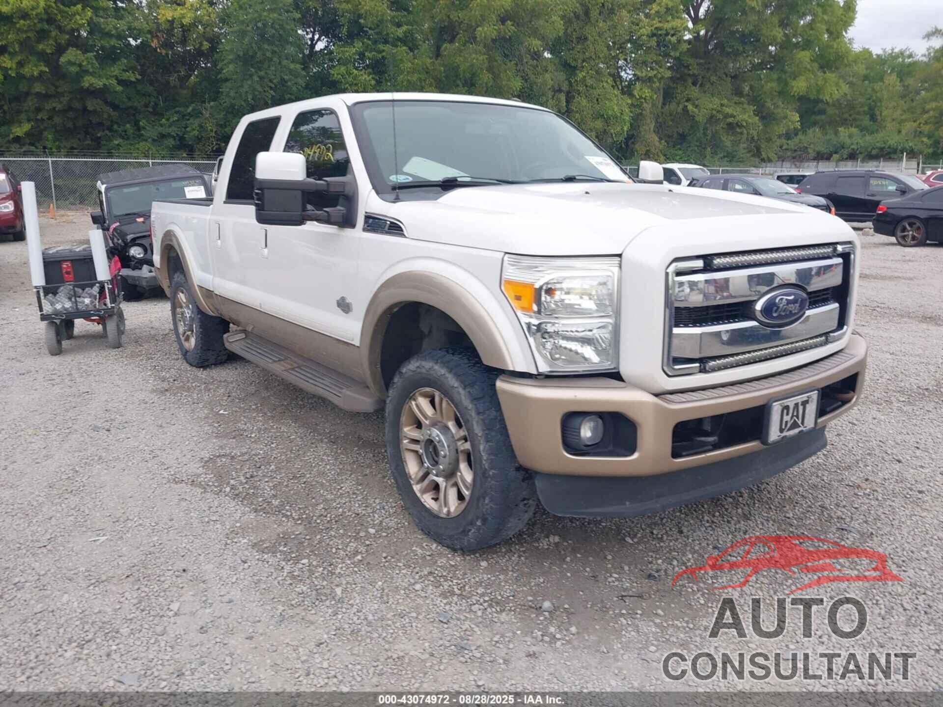 FORD F-250 2012 - 1FT7W2BT2CEB76264