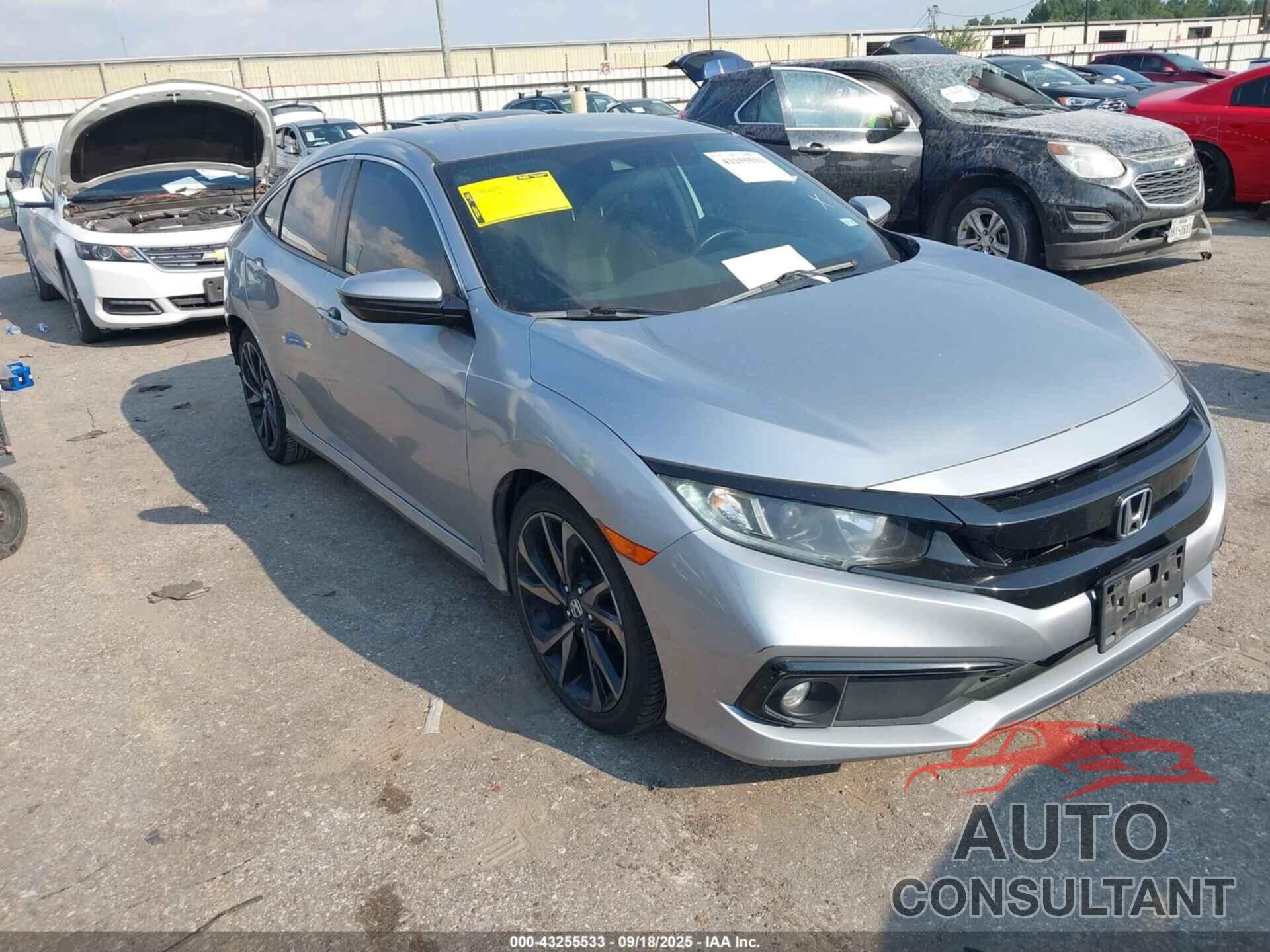 HONDA CIVIC 2019 - 2HGFC2F86KH600435