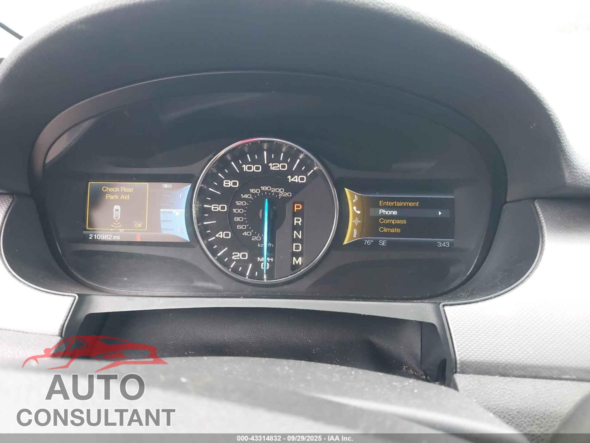 FORD EDGE 2011 - 2FMDK4JC2BBB64097