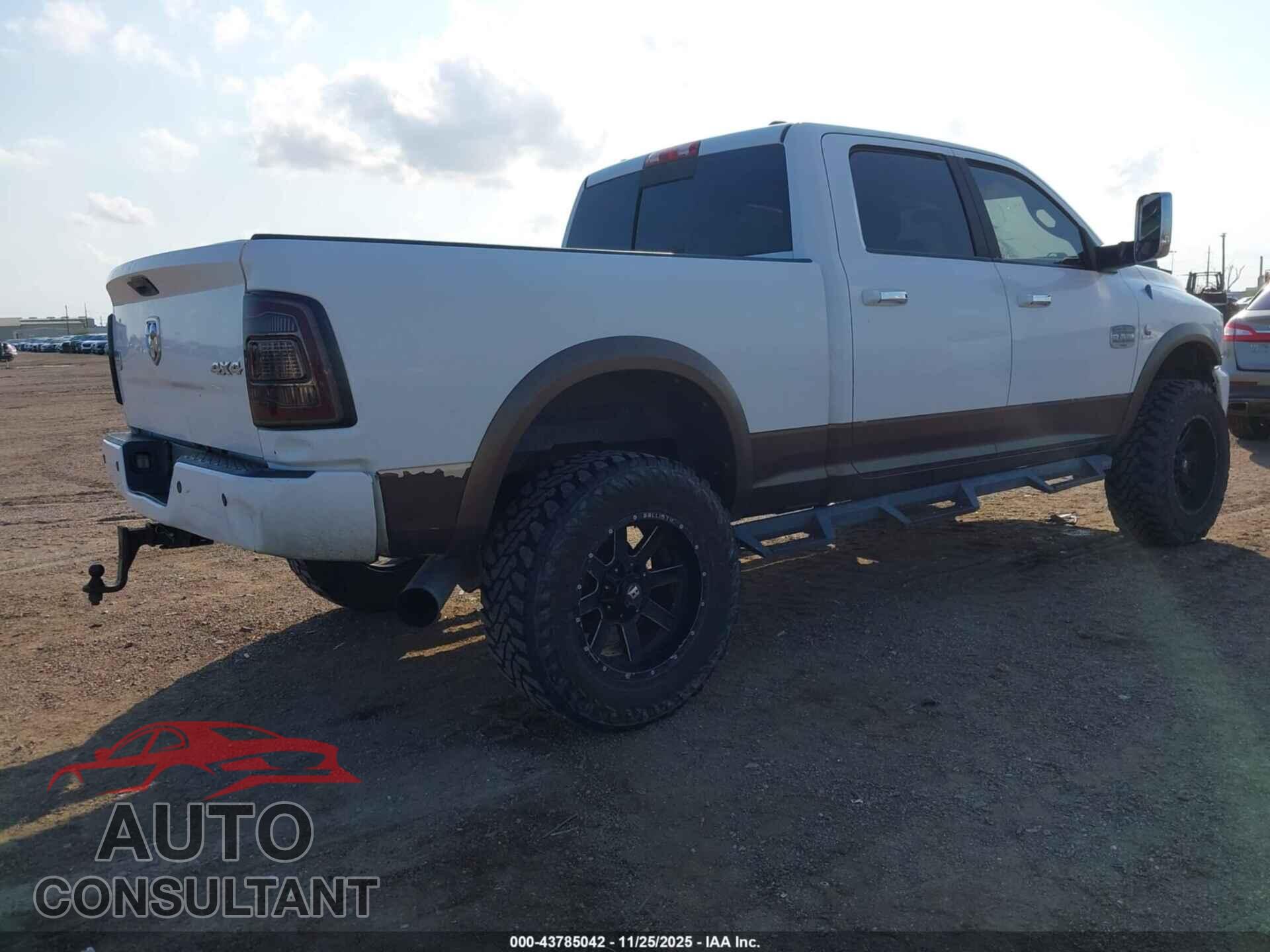 DODGE RAM 2500 2011 - 3D7UT2CL1BG567865