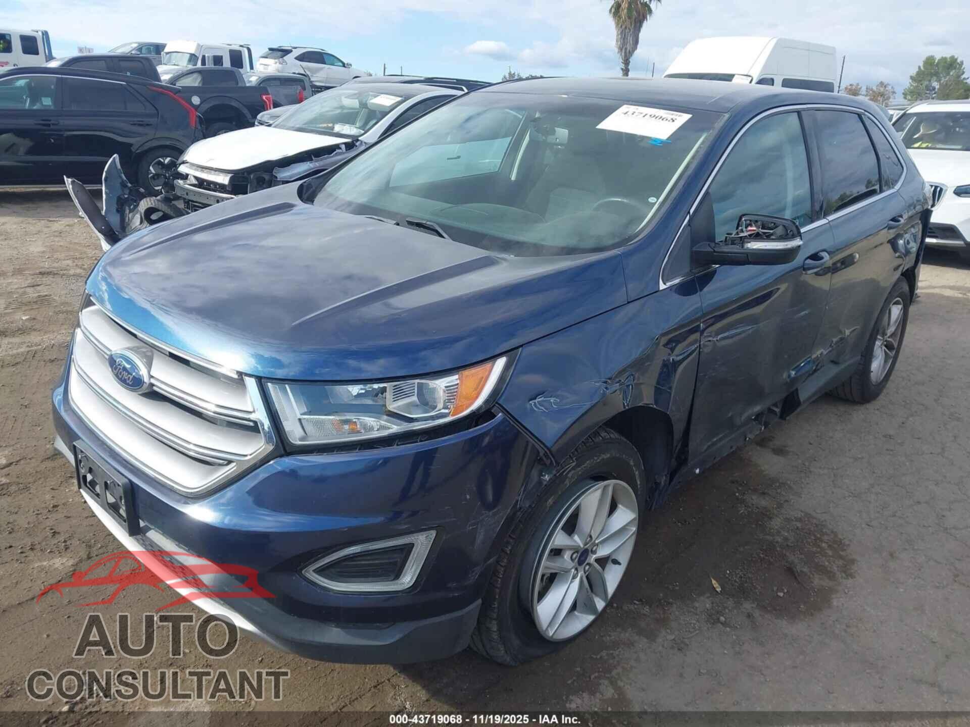 FORD EDGE 2017 - 2FMPK4J9XHBB97021
