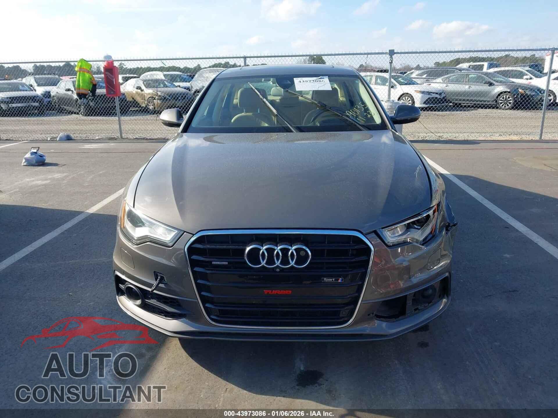 AUDI A6 2013 - WAUJGBFC5DN090135
