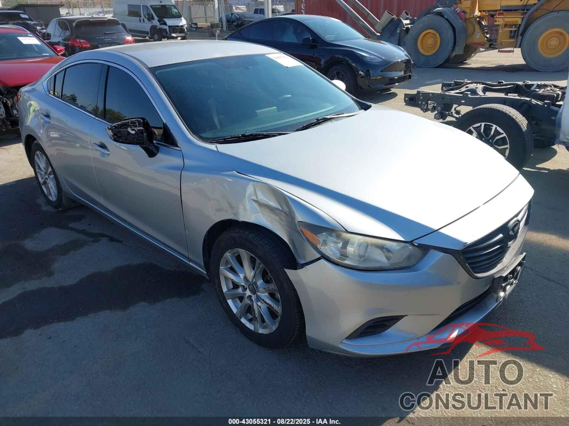 MAZDA MAZDA6 2016 - JM1GJ1U50G1480276