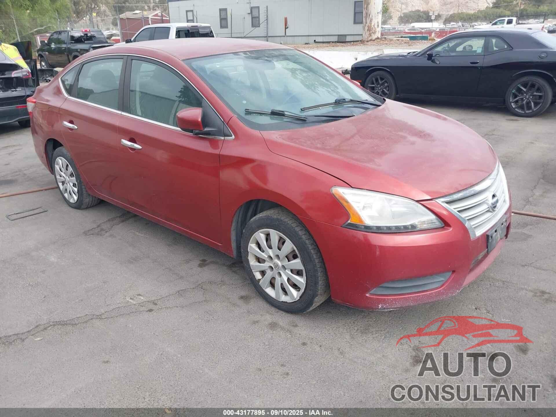 NISSAN SENTRA 2015 - 3N1AB7AP5FY256526