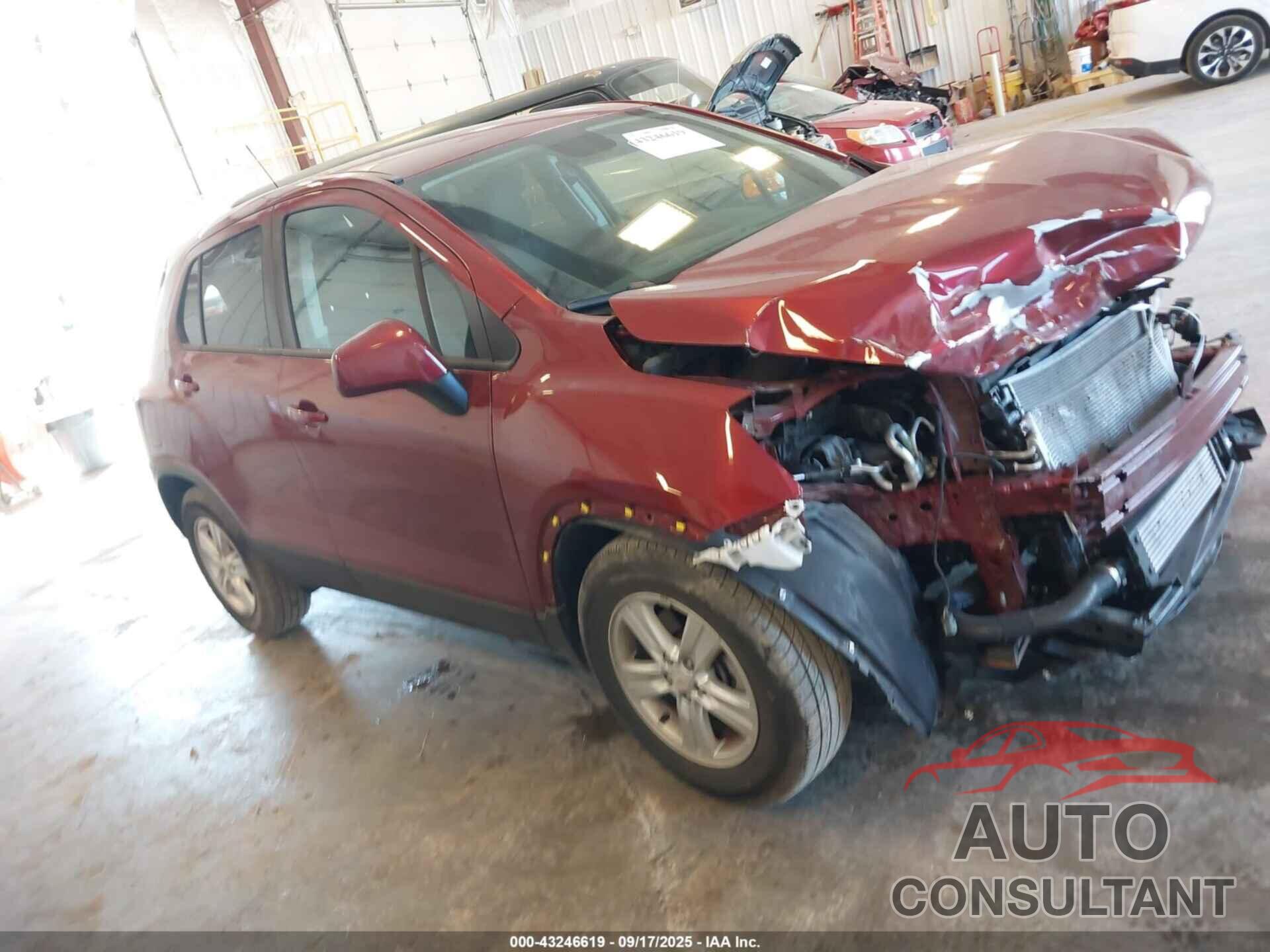 CHEVROLET TRAX 2021 - KL7CJKSB3MB319369