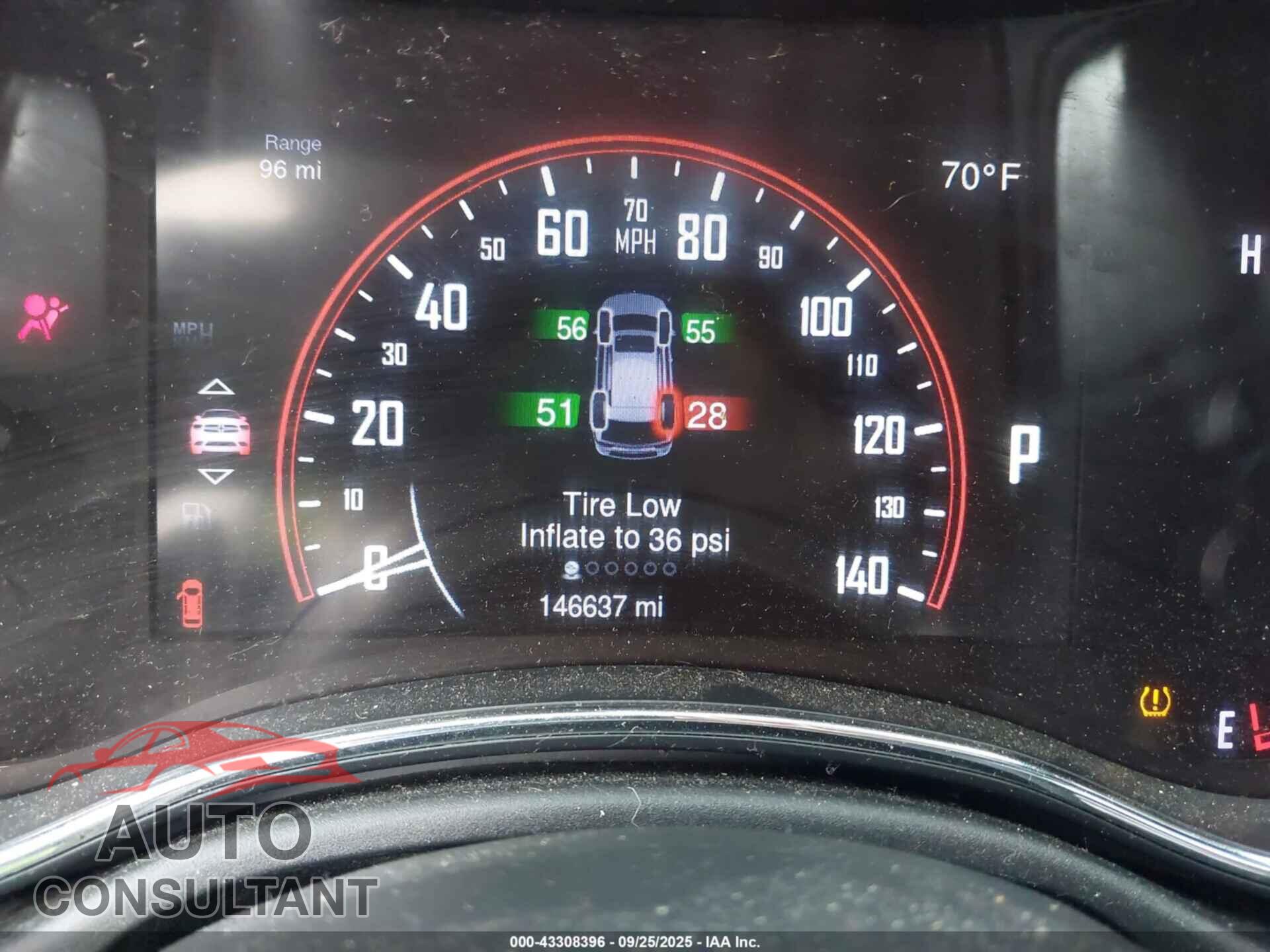 DODGE DURANGO 2015 - 1C4SDHCT1FC817258