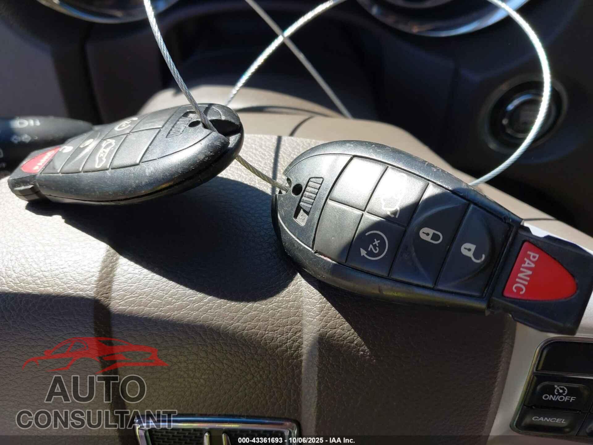 DODGE DURANGO 2011 - 1D4RE4GG2BC693581
