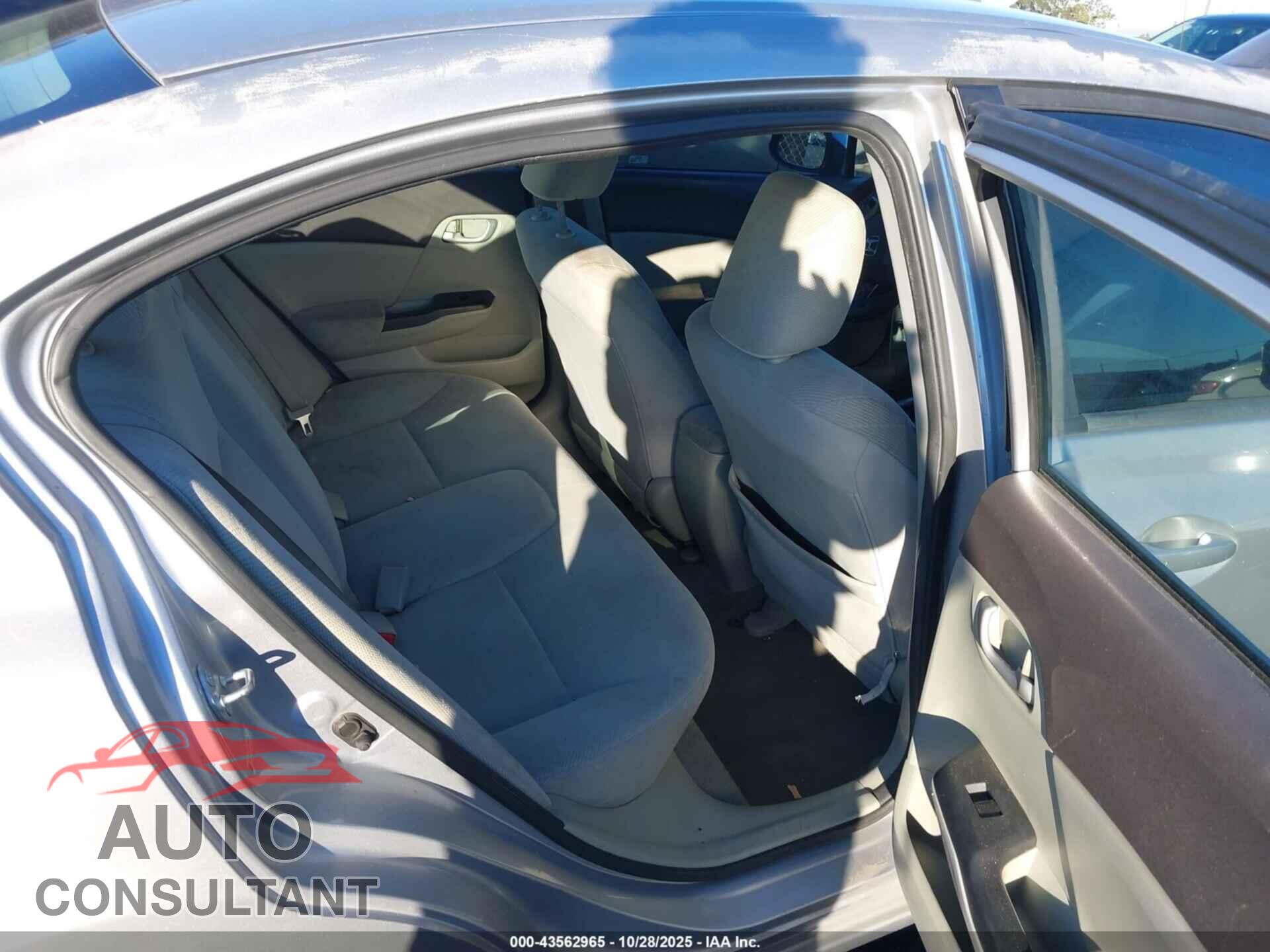 HONDA CIVIC 2012 - 19XFB2F53CE385696