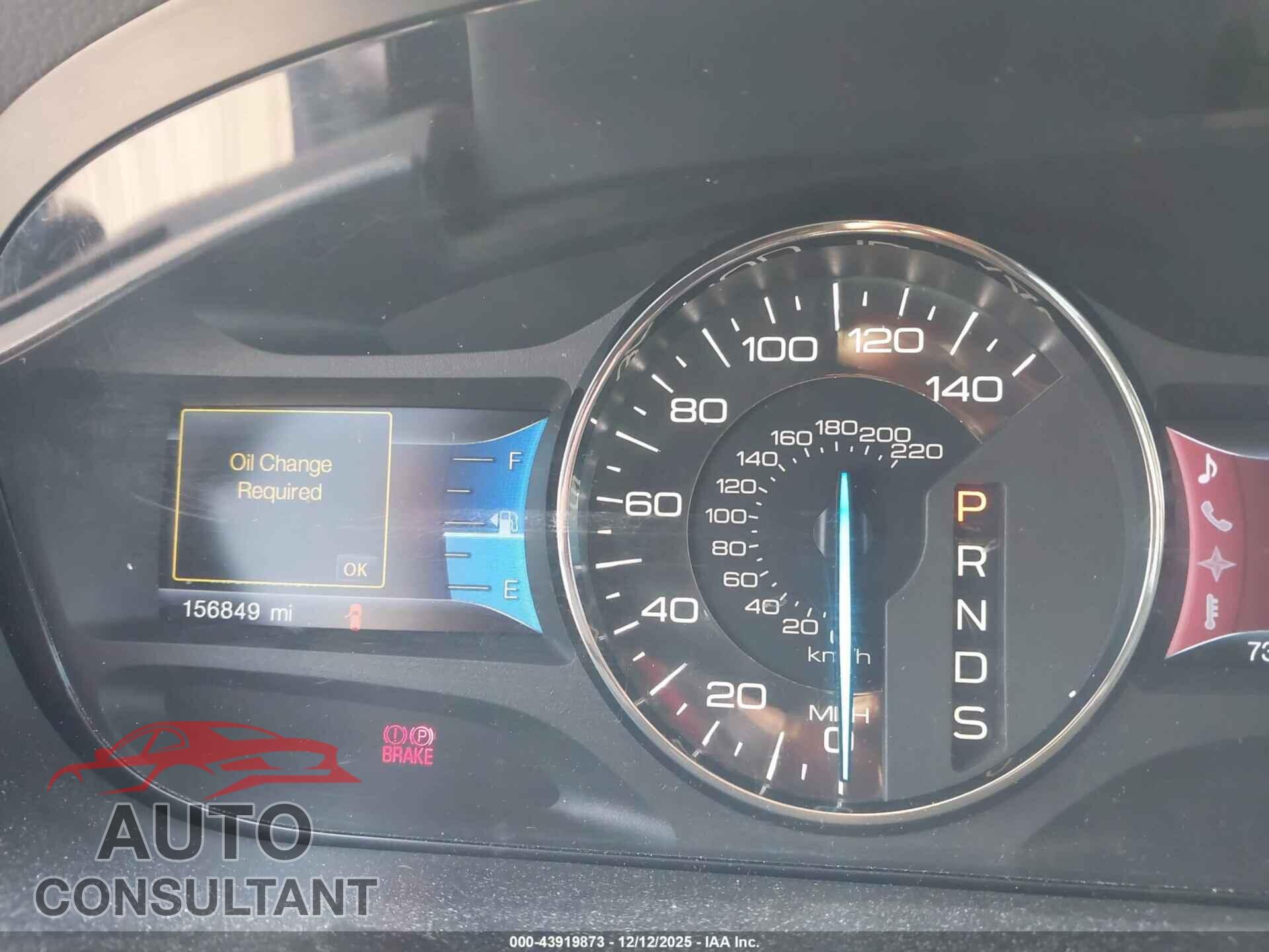 FORD EDGE 2013 - 2FMDK3JC1DBA47334