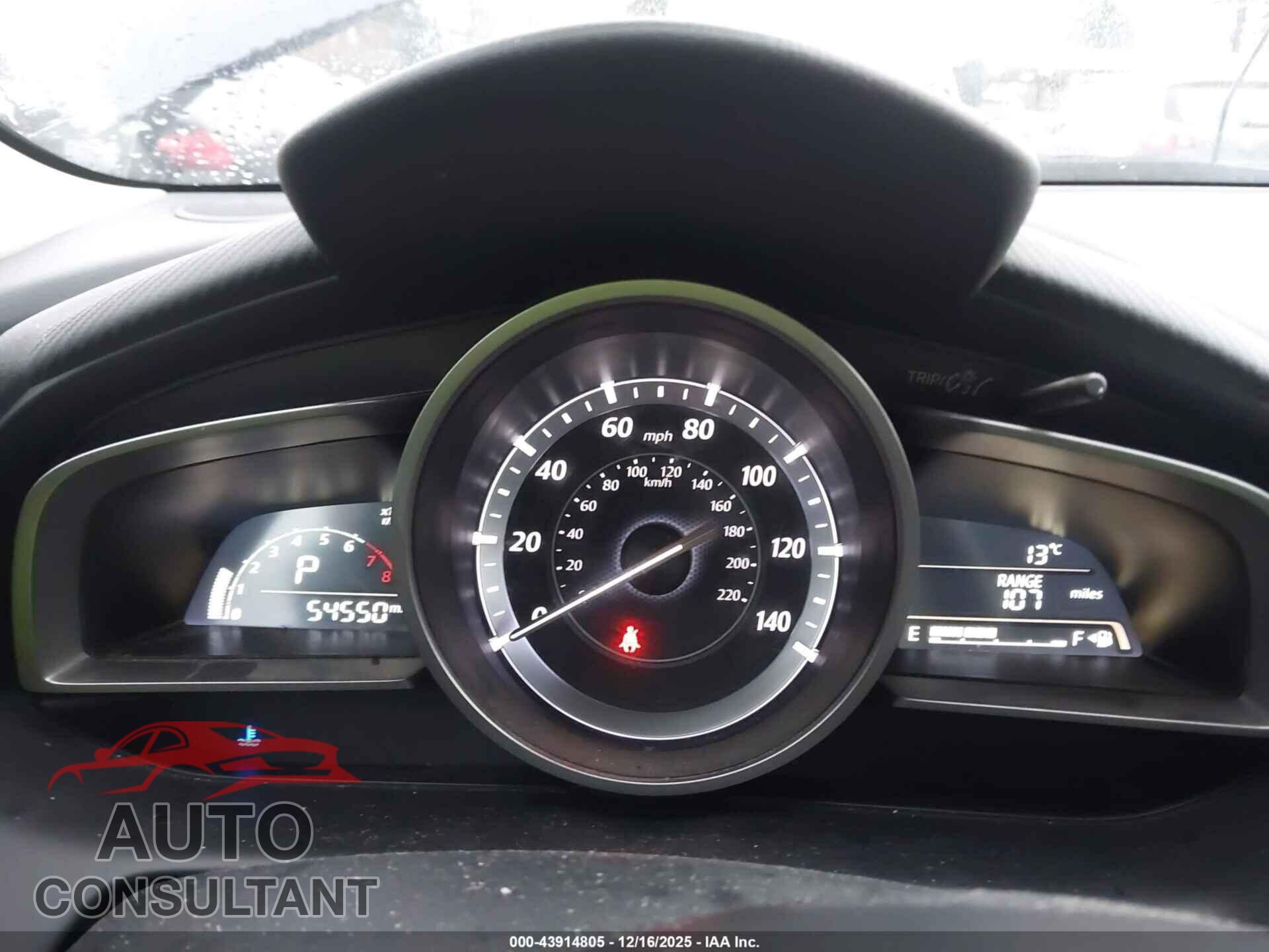 MAZDA CX-3 2017 - JM1DKFC77H0154482