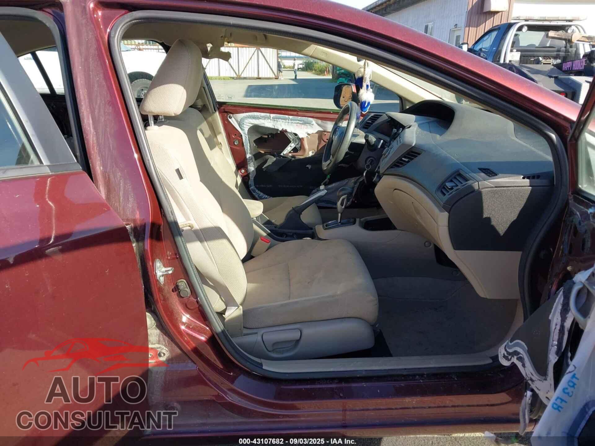 HONDA CIVIC 2012 - 19XFB2F56CE368925
